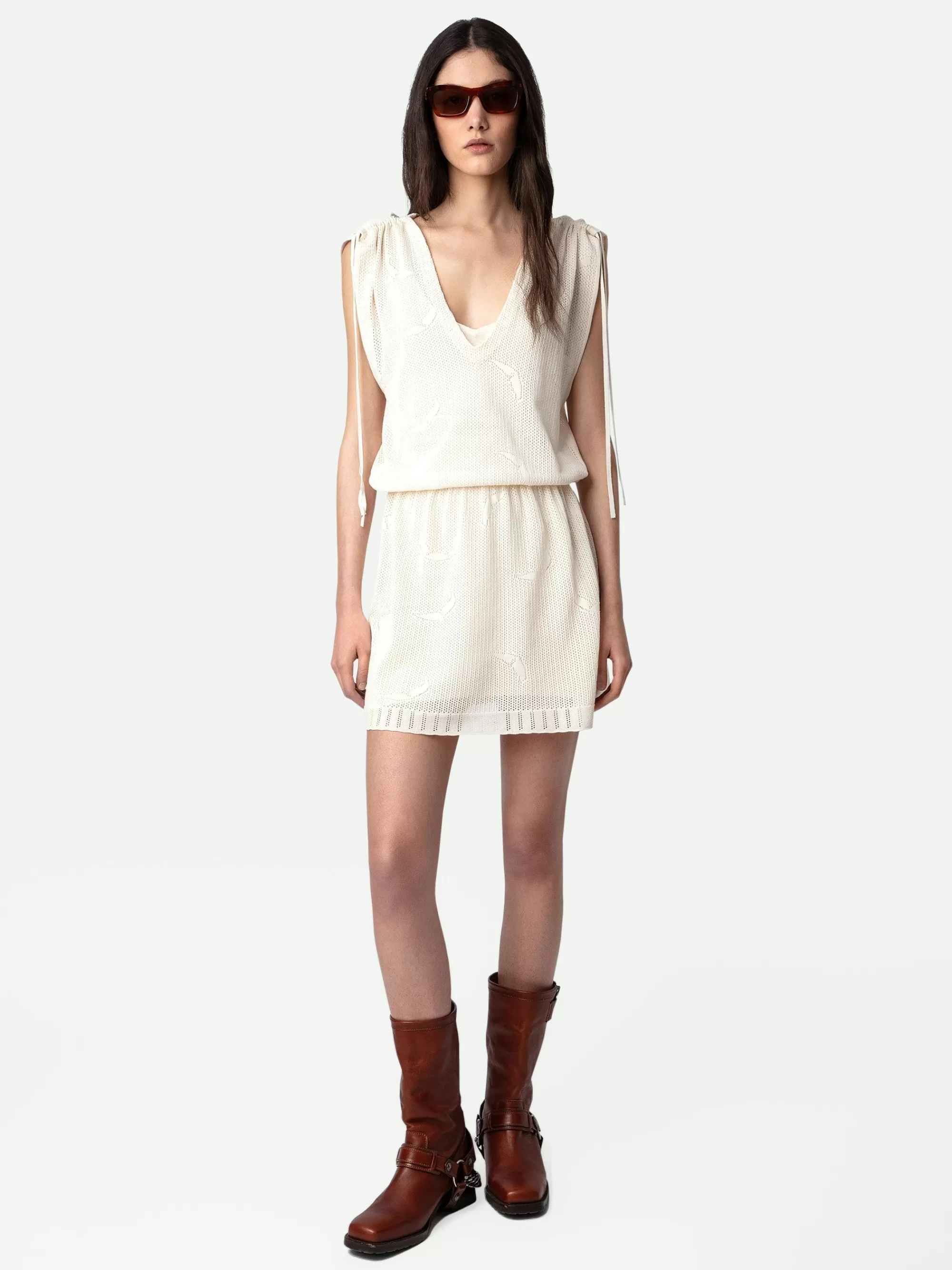 Dresses & Skirts | Spring/Summer 2024 | Zadig&Voltaire Alanis Dress Ecru