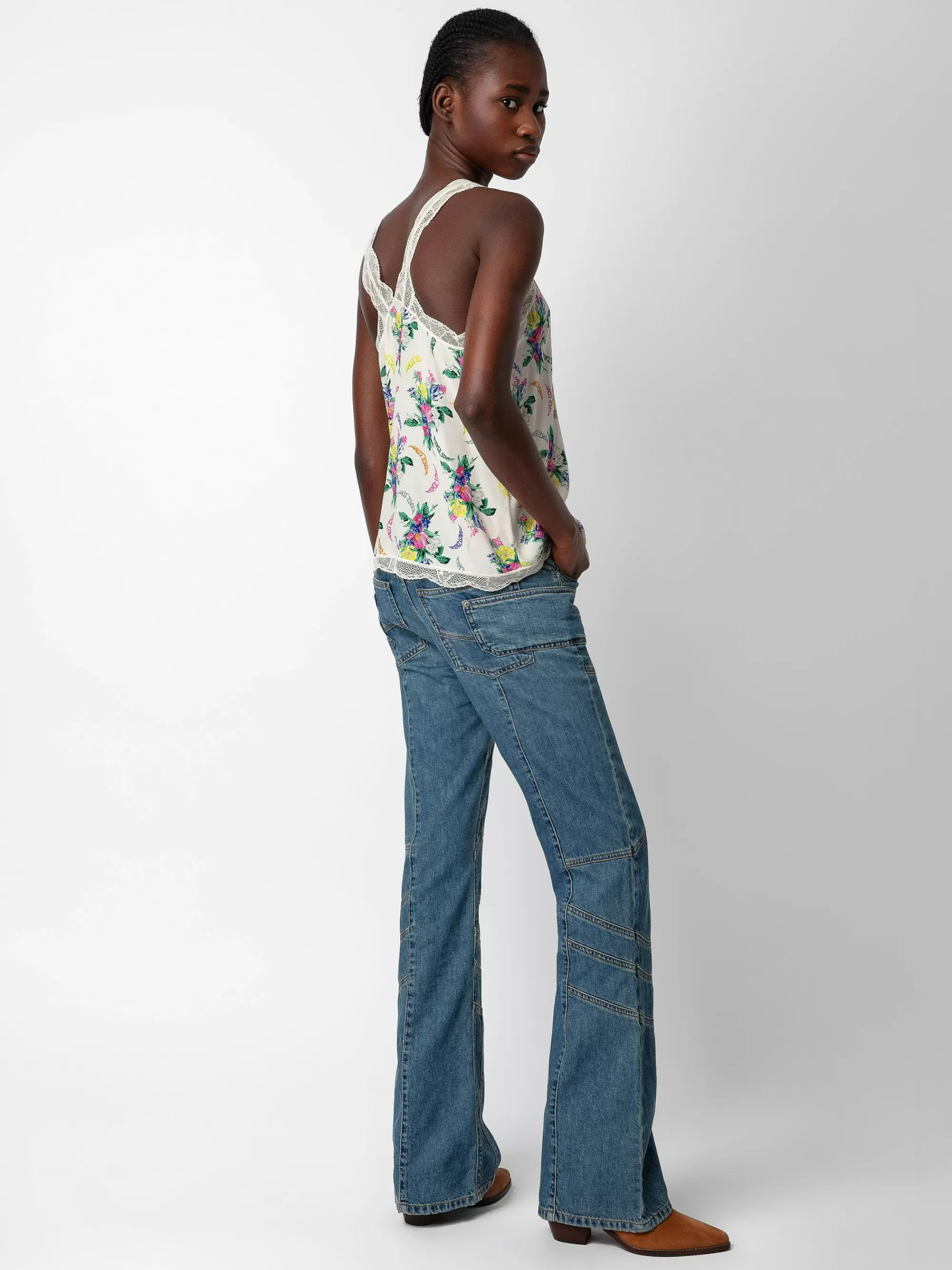 Tops & Shirts | Spring/Summer 2024 | Zadig&Voltaire Chou Camisole Mastic