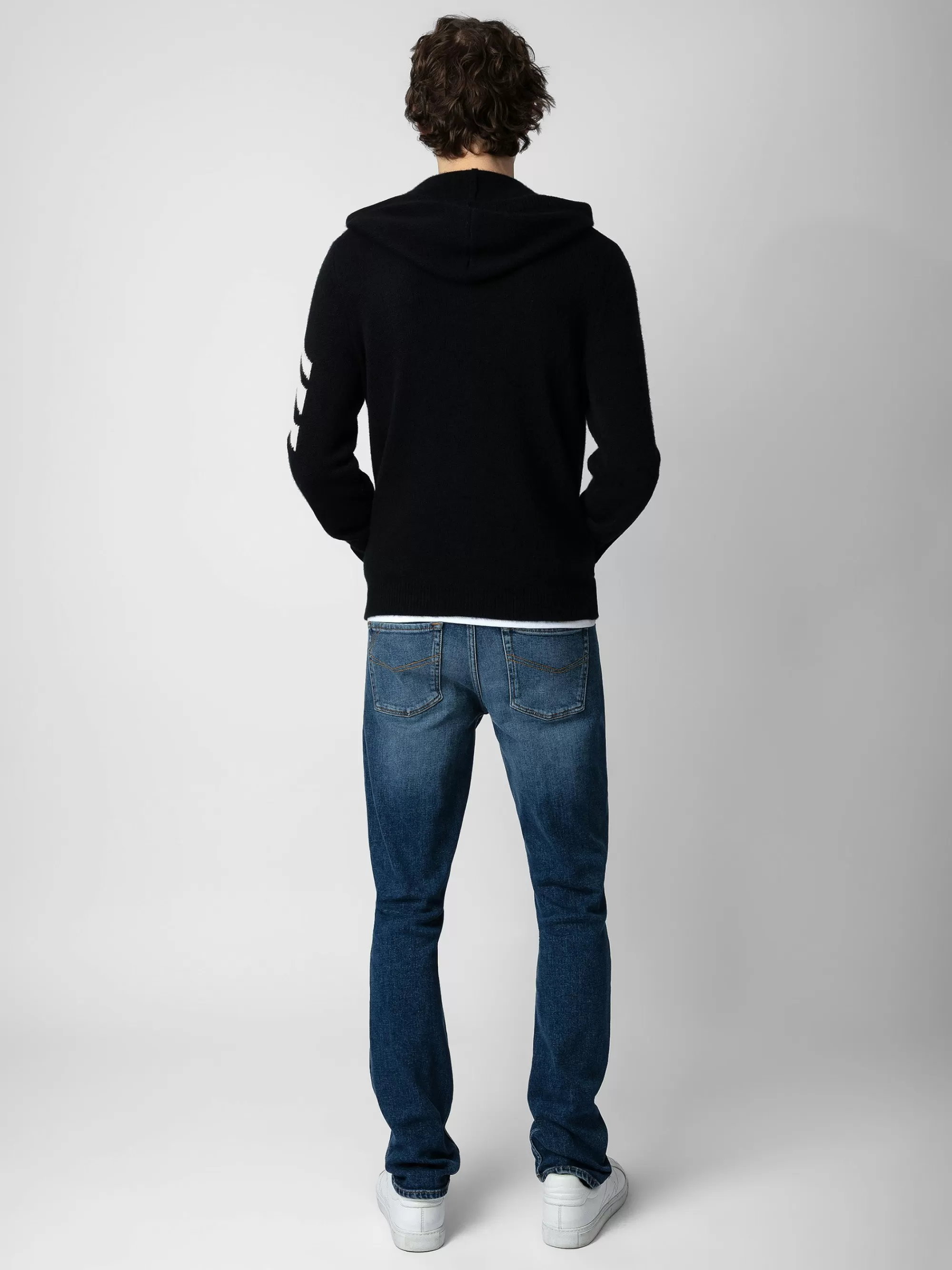 Sweaters & Cardigans | Basics | Zadig&Voltaire Clash Arrow Cashmere Cardigan Black