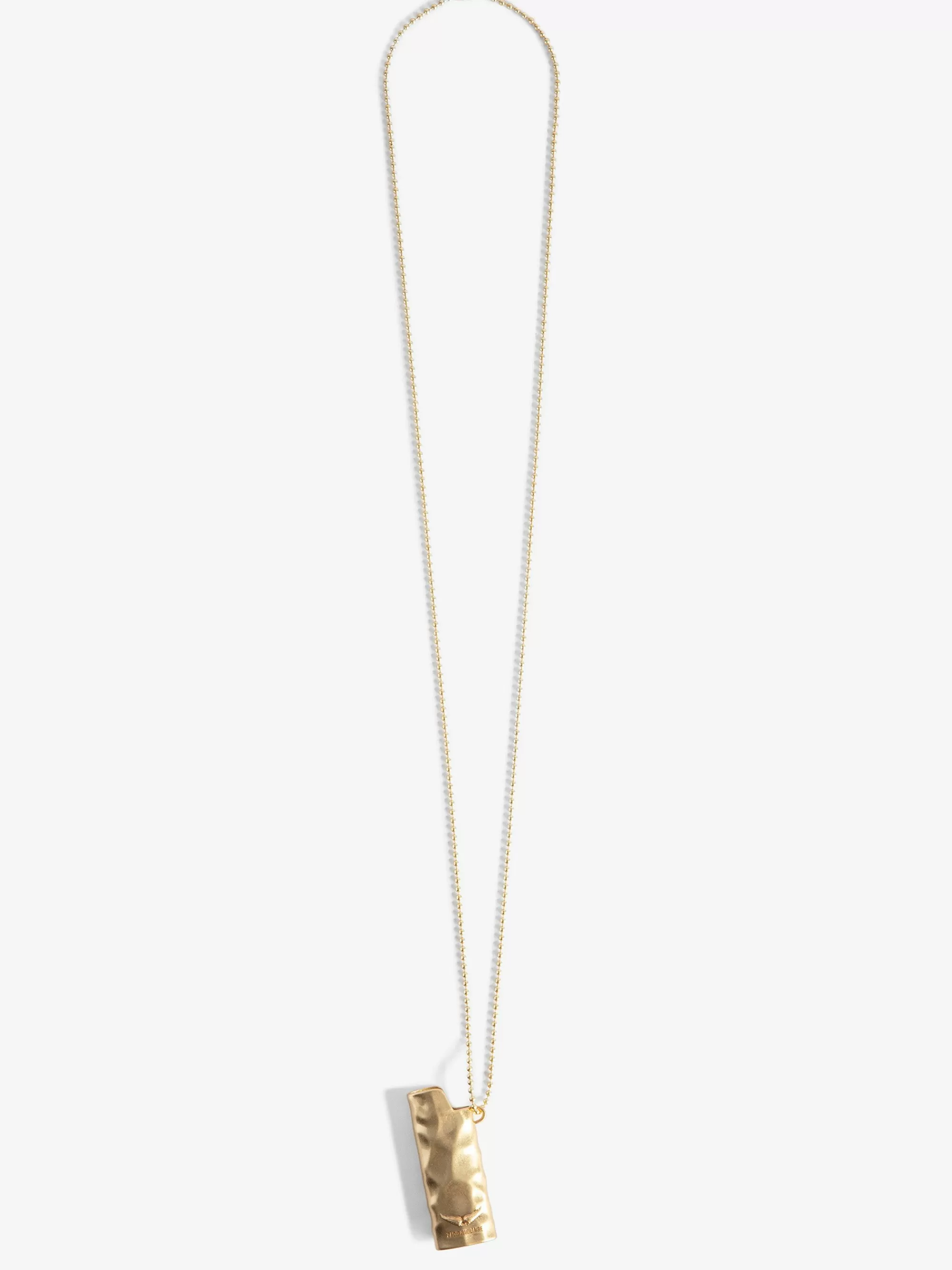 Spring/Summer 2024 | Zadig&Voltaire Heart On Fire Lighter Holder Old gold