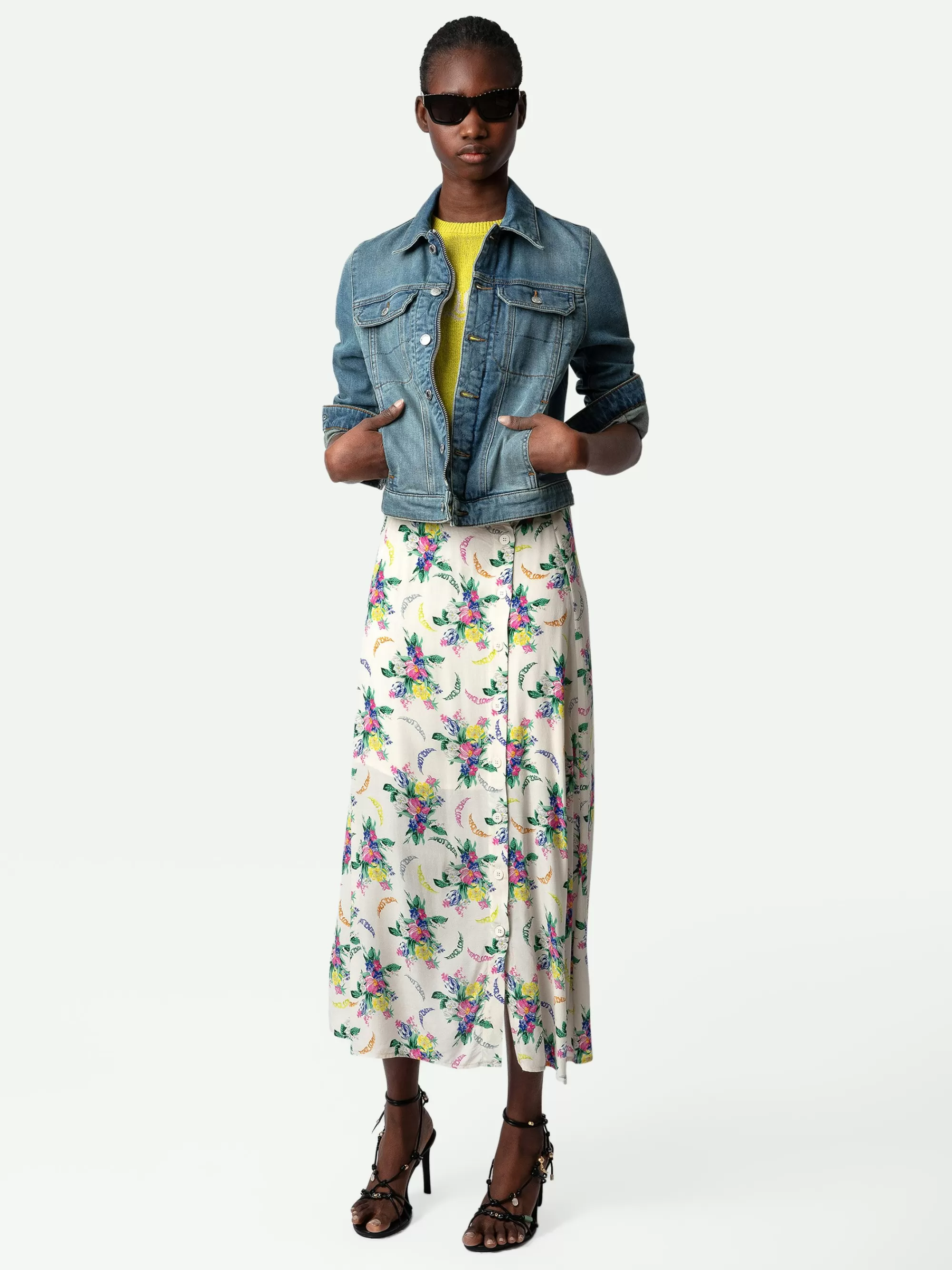 Dresses & Skirts | Spring/Summer 2024 | Zadig&Voltaire June Skirt Mastic