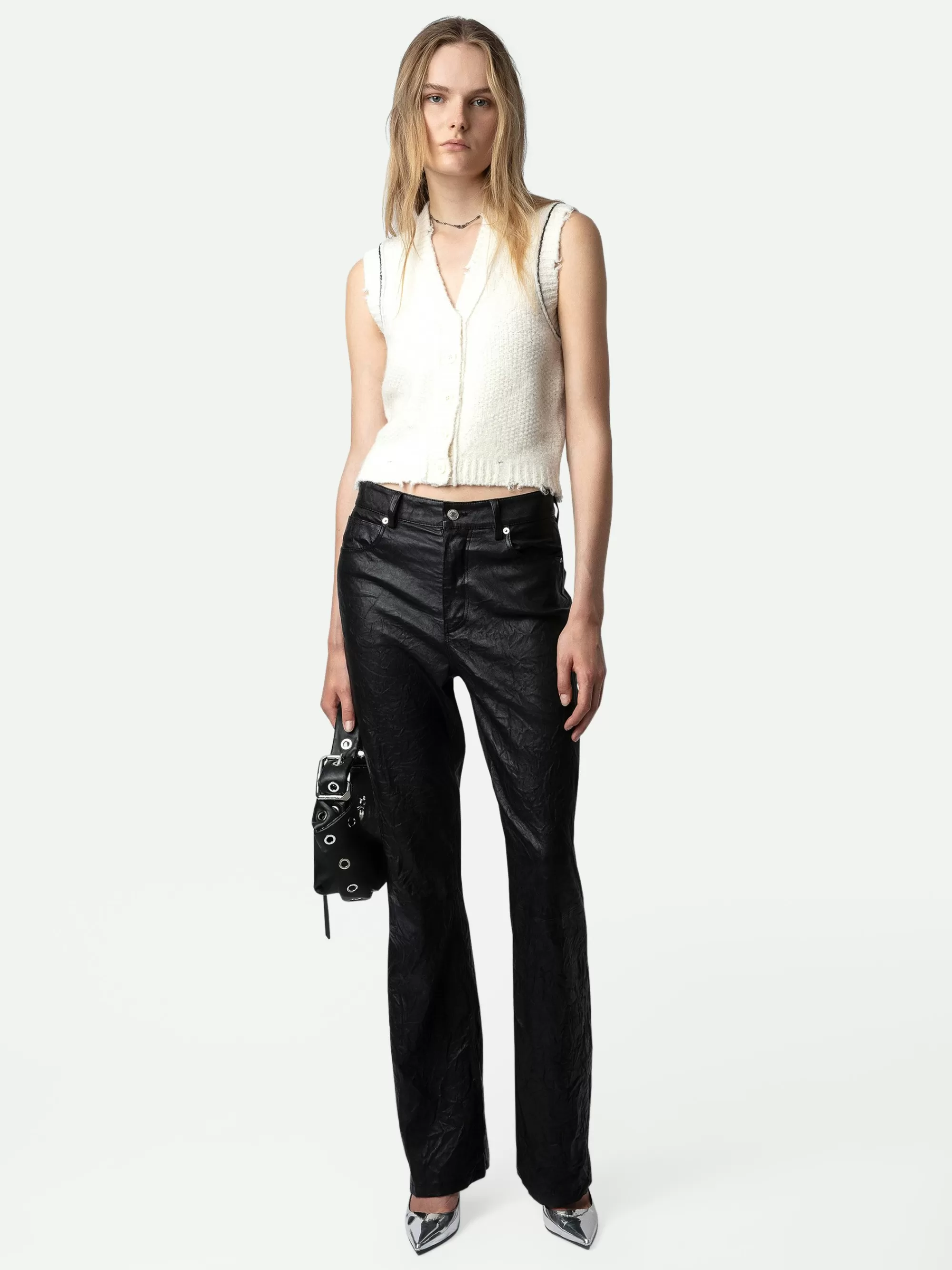 Sweaters & Cardigans | Cashmere | Zadig&Voltaire Karry Cardigan Ecru