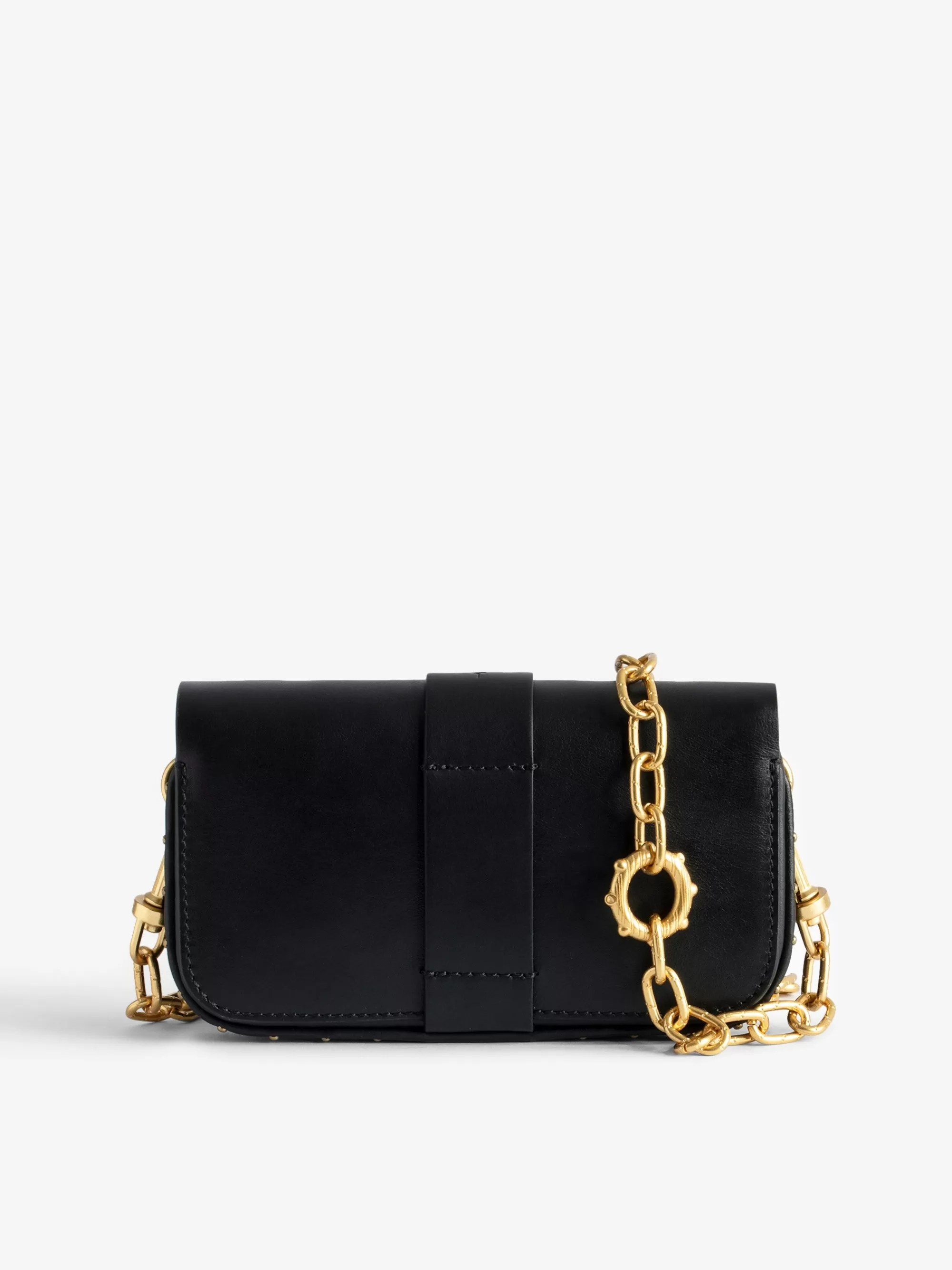 Kate | Zadig&Voltaire Kate Wallet Bag Noir gold