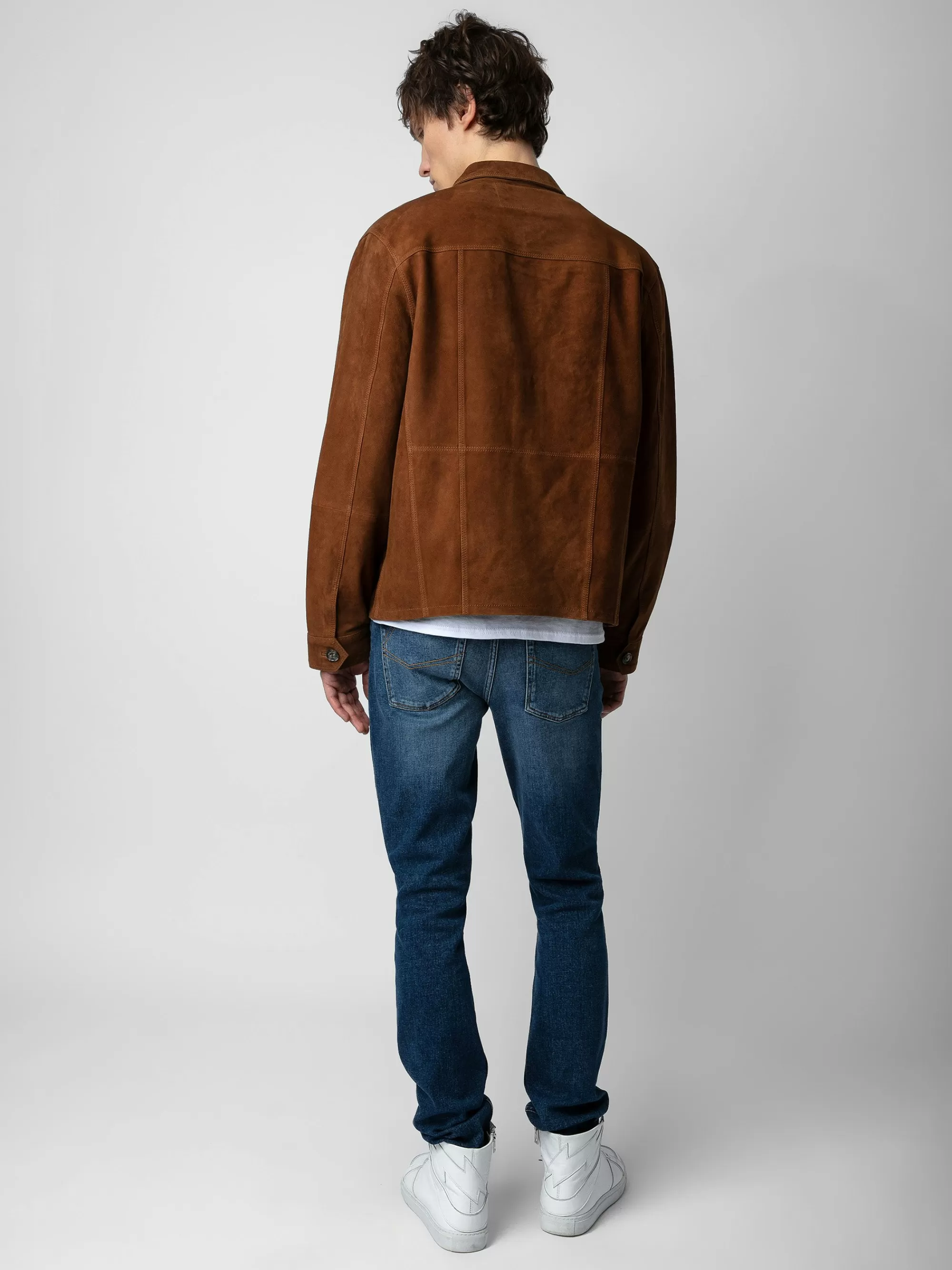 Jackets & Coats | Leather | Zadig&Voltaire Kuba Suede Jacket Cognac