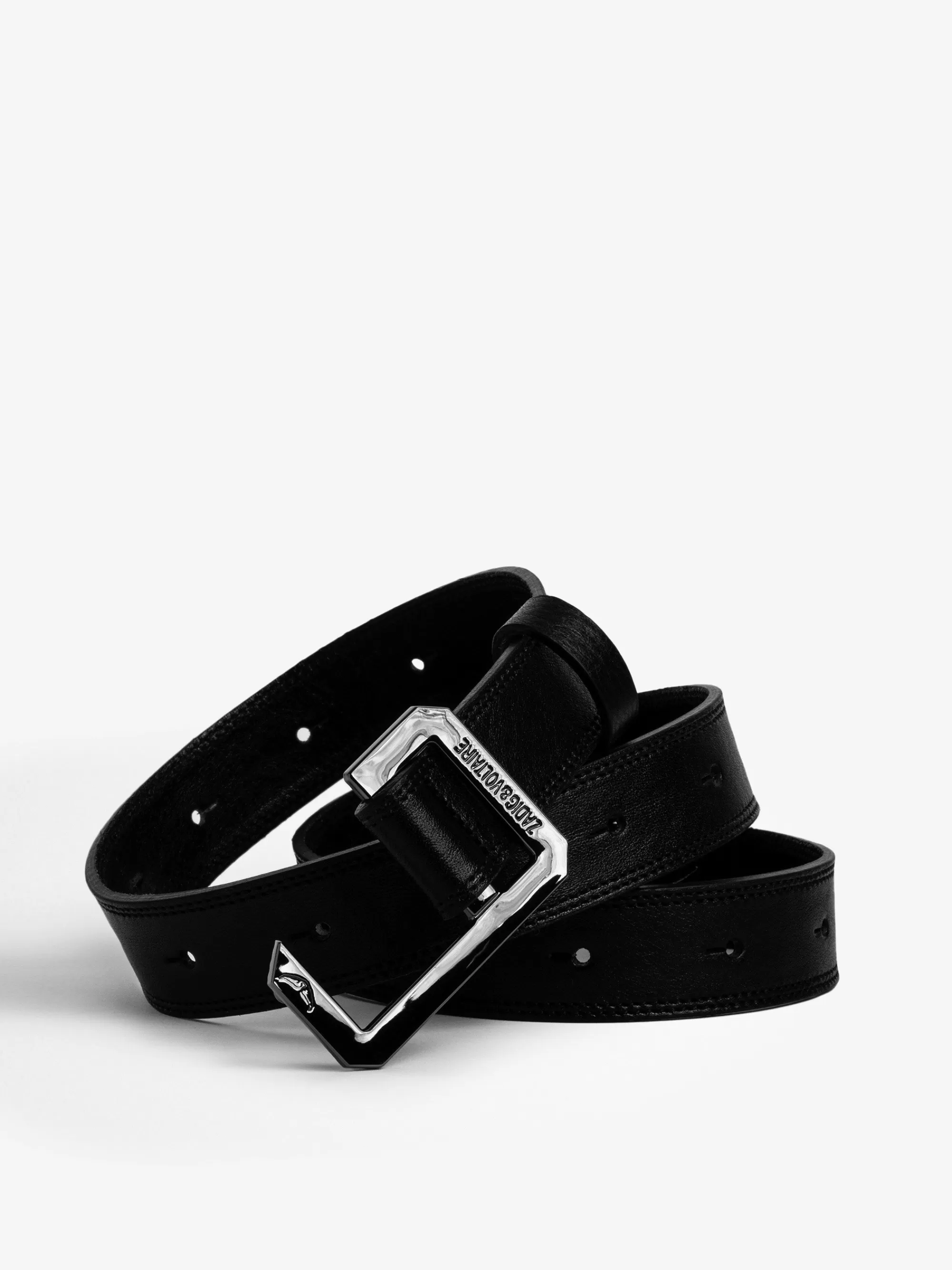 Belts | Zadig&Voltaire La Cecilia Belt Leather Black