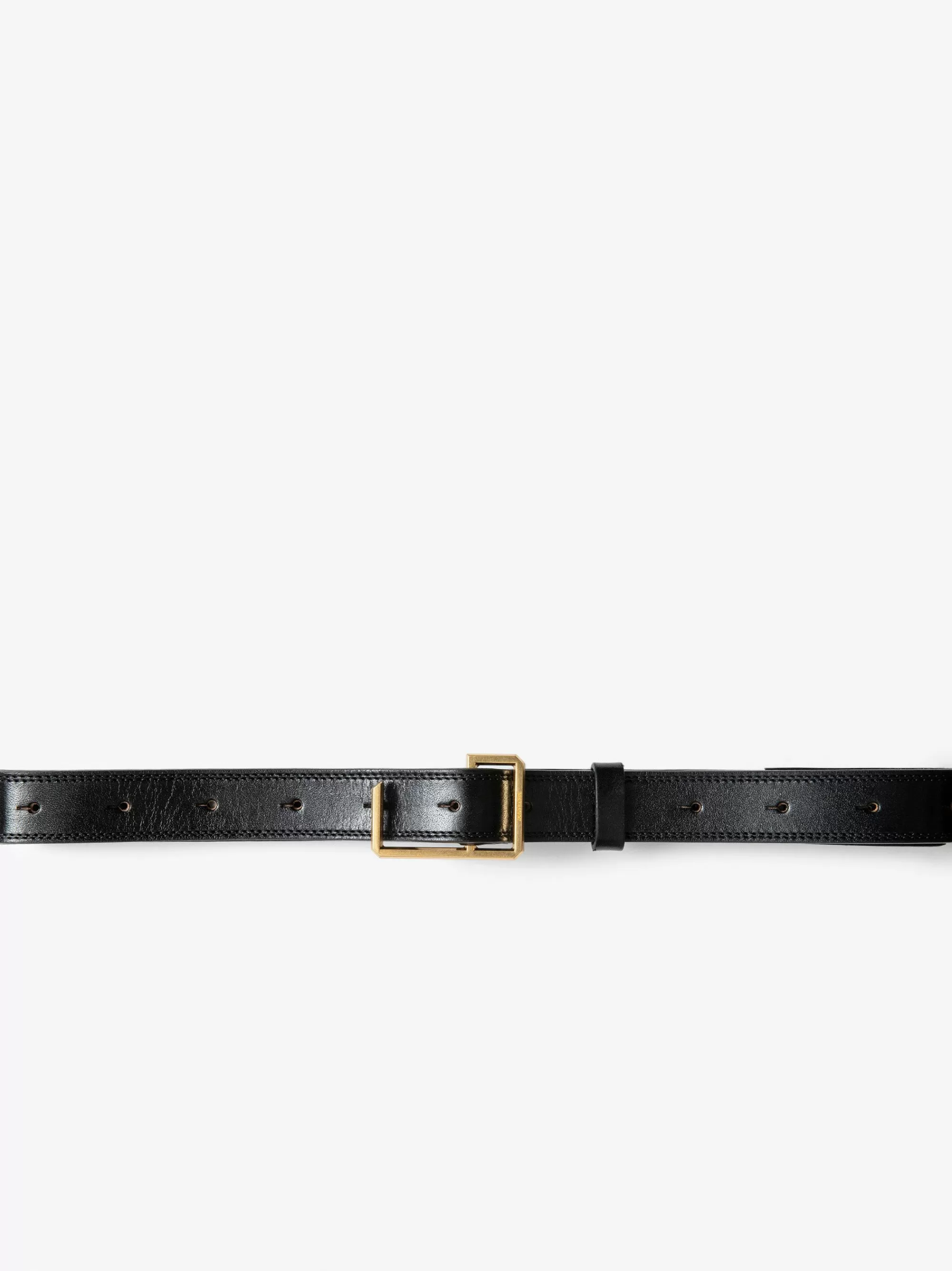 Belts | Iconics | Zadig&Voltaire La Cecilia Obsession Belt Black