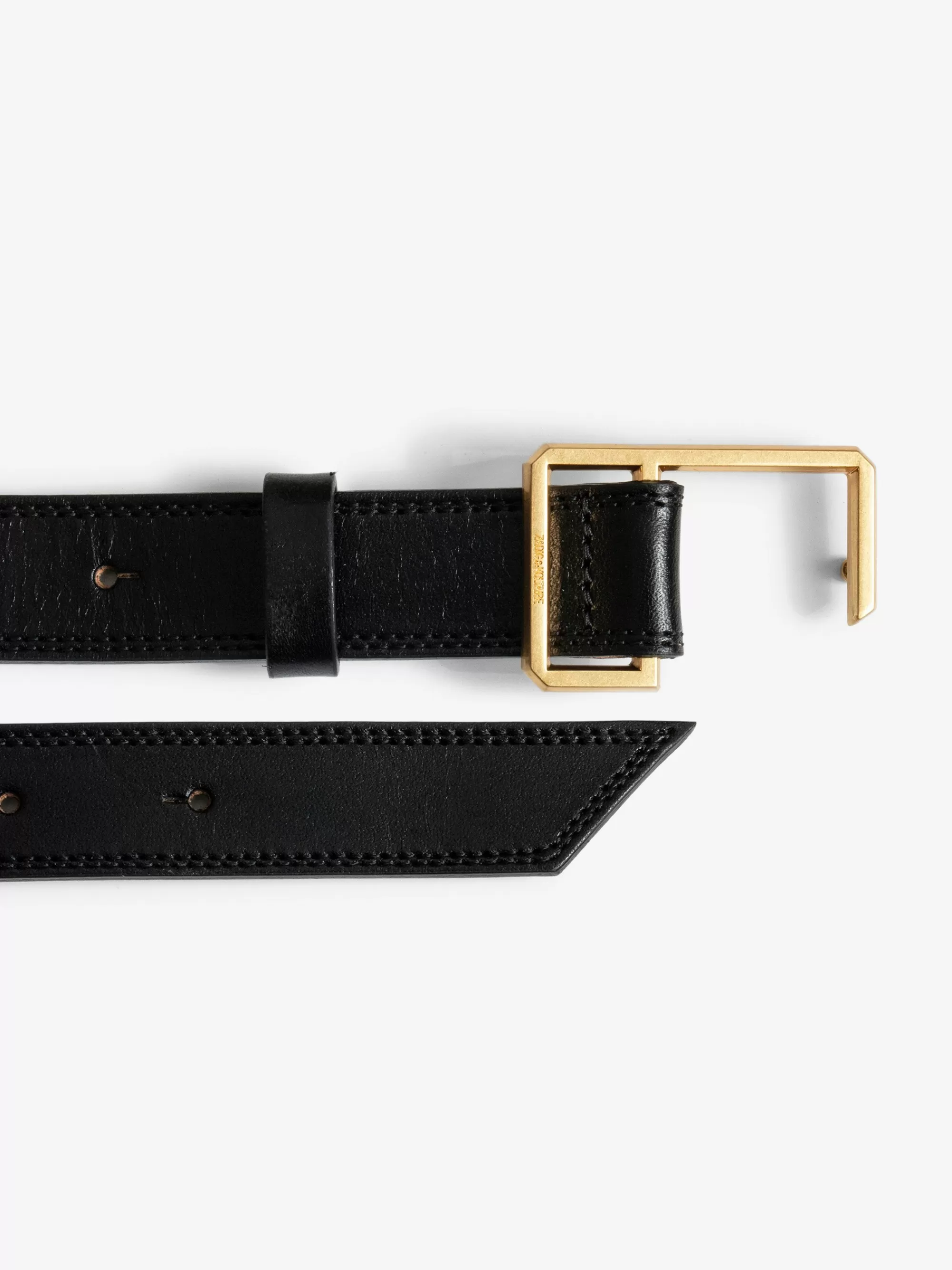 Belts | Iconics | Zadig&Voltaire La Cecilia Obsession Belt Black