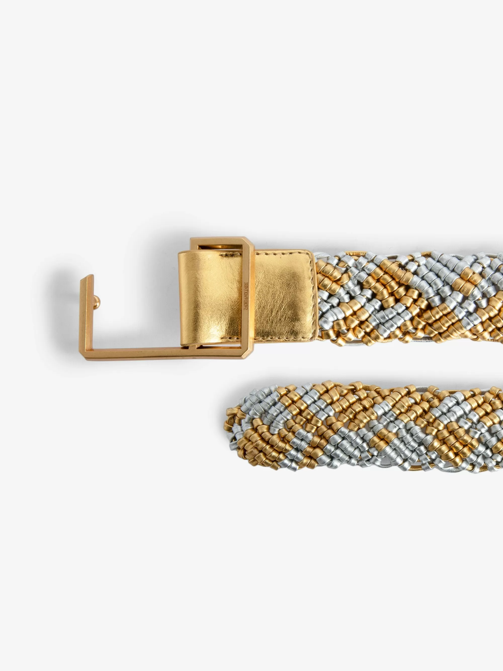 Belts | Spring/Summer 2024 | Zadig&Voltaire La Cecilia Obsession Belt Gold