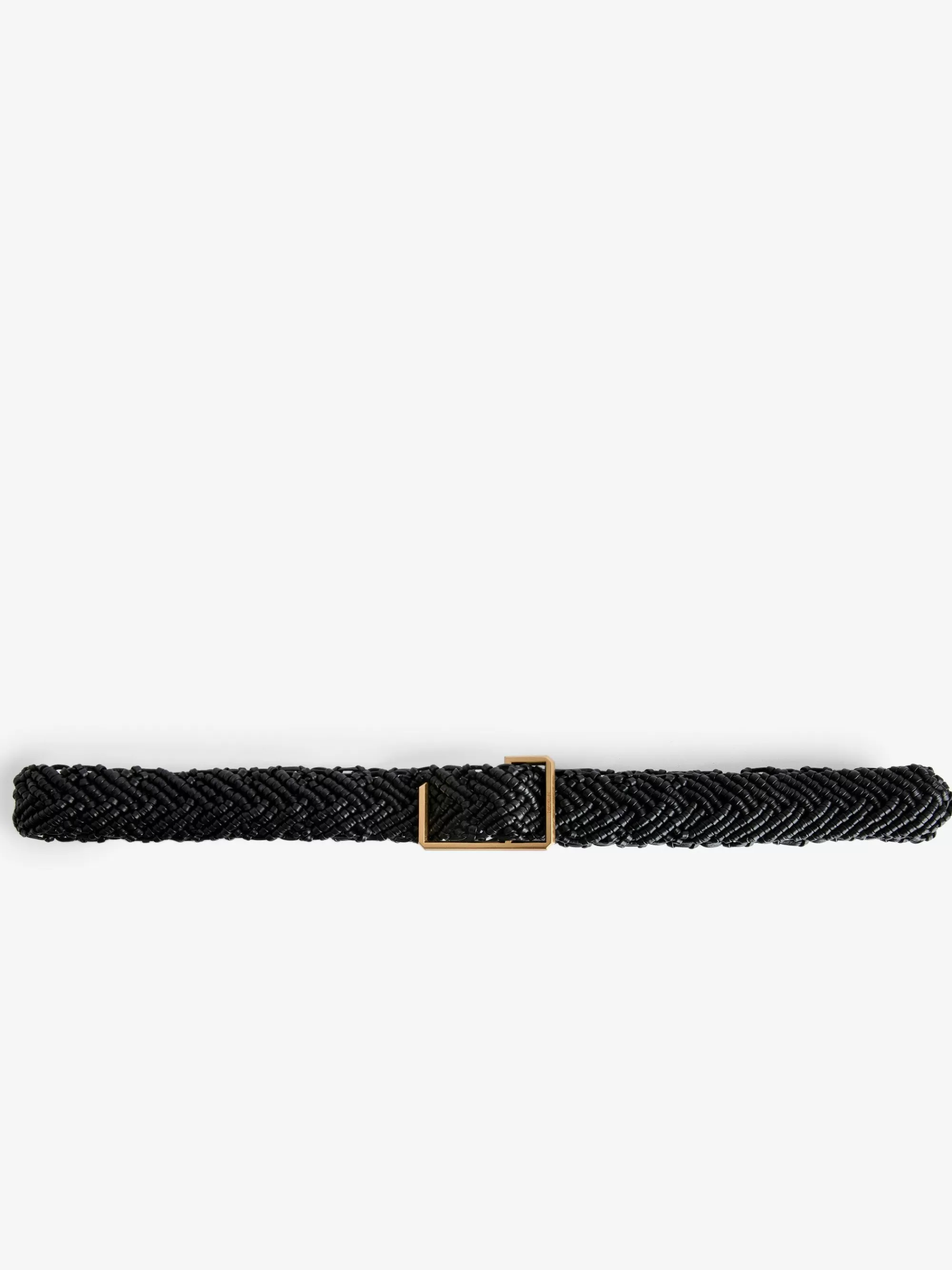 Belts | Spring/Summer 2024 | Zadig&Voltaire La Cecilia Obsession Belt Black