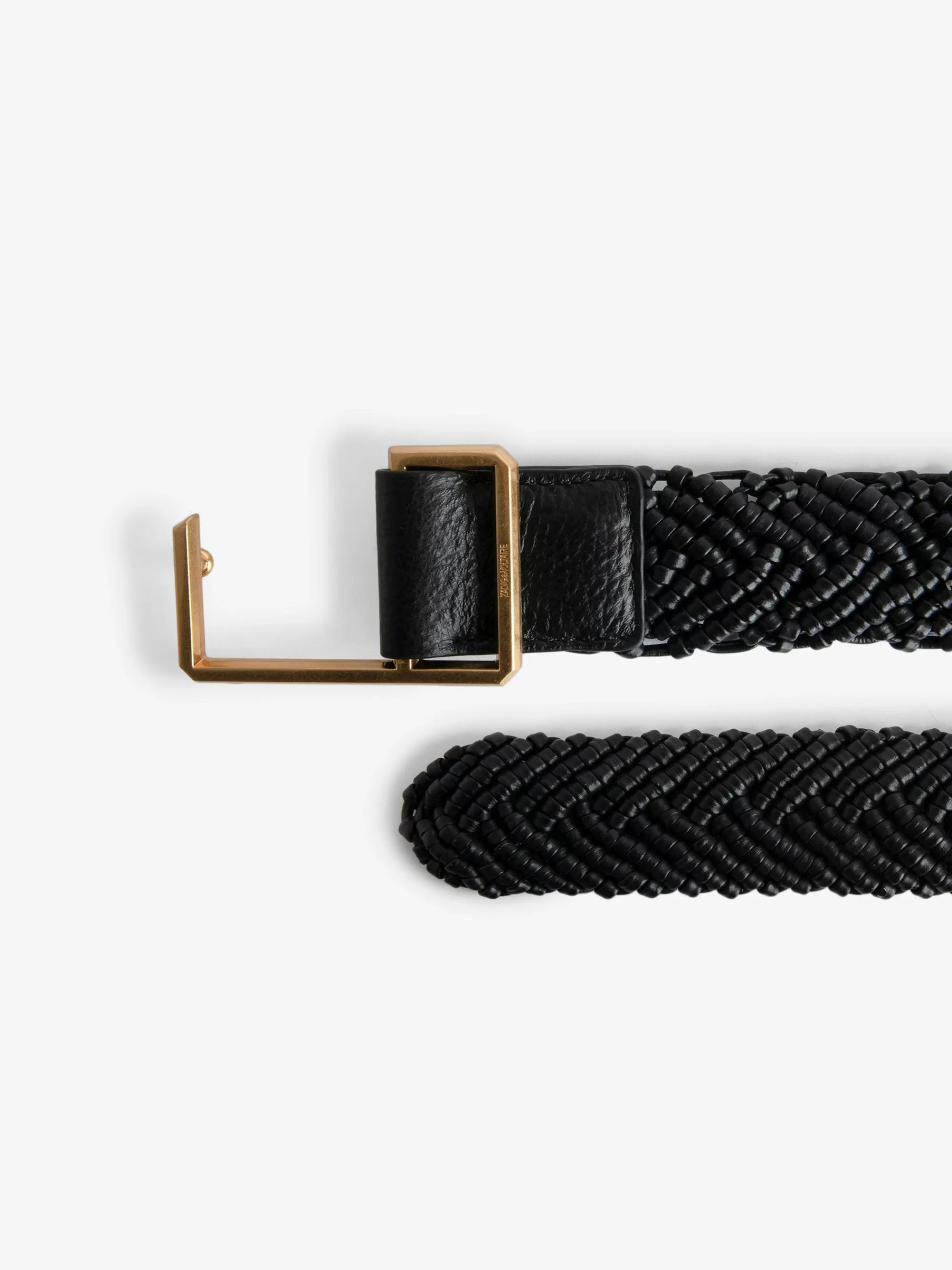 Belts | Spring/Summer 2024 | Zadig&Voltaire La Cecilia Obsession Belt Black