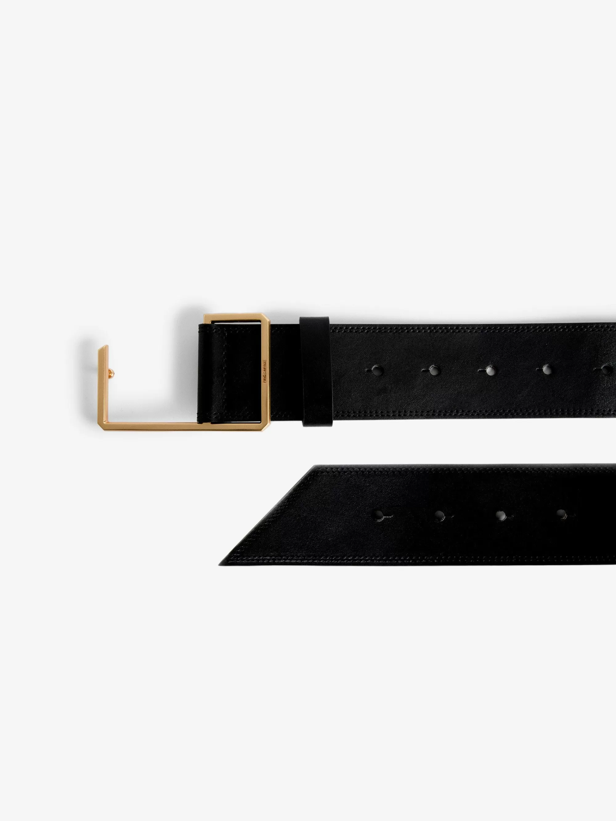 Belts | Spring/Summer 2024 | Zadig&Voltaire La Cecilia Obsession Belt Black