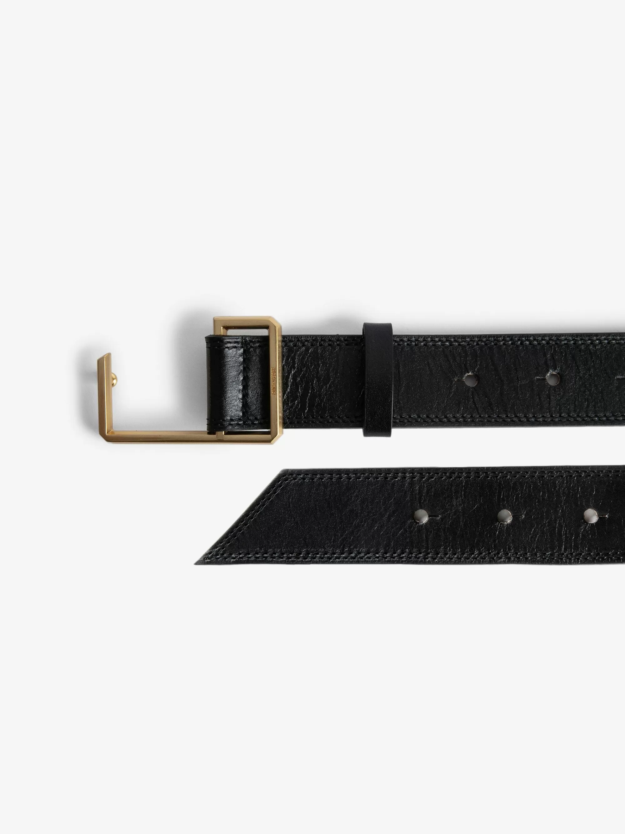 Belts | Zadig&Voltaire La Cecilia Obsession Belt Black