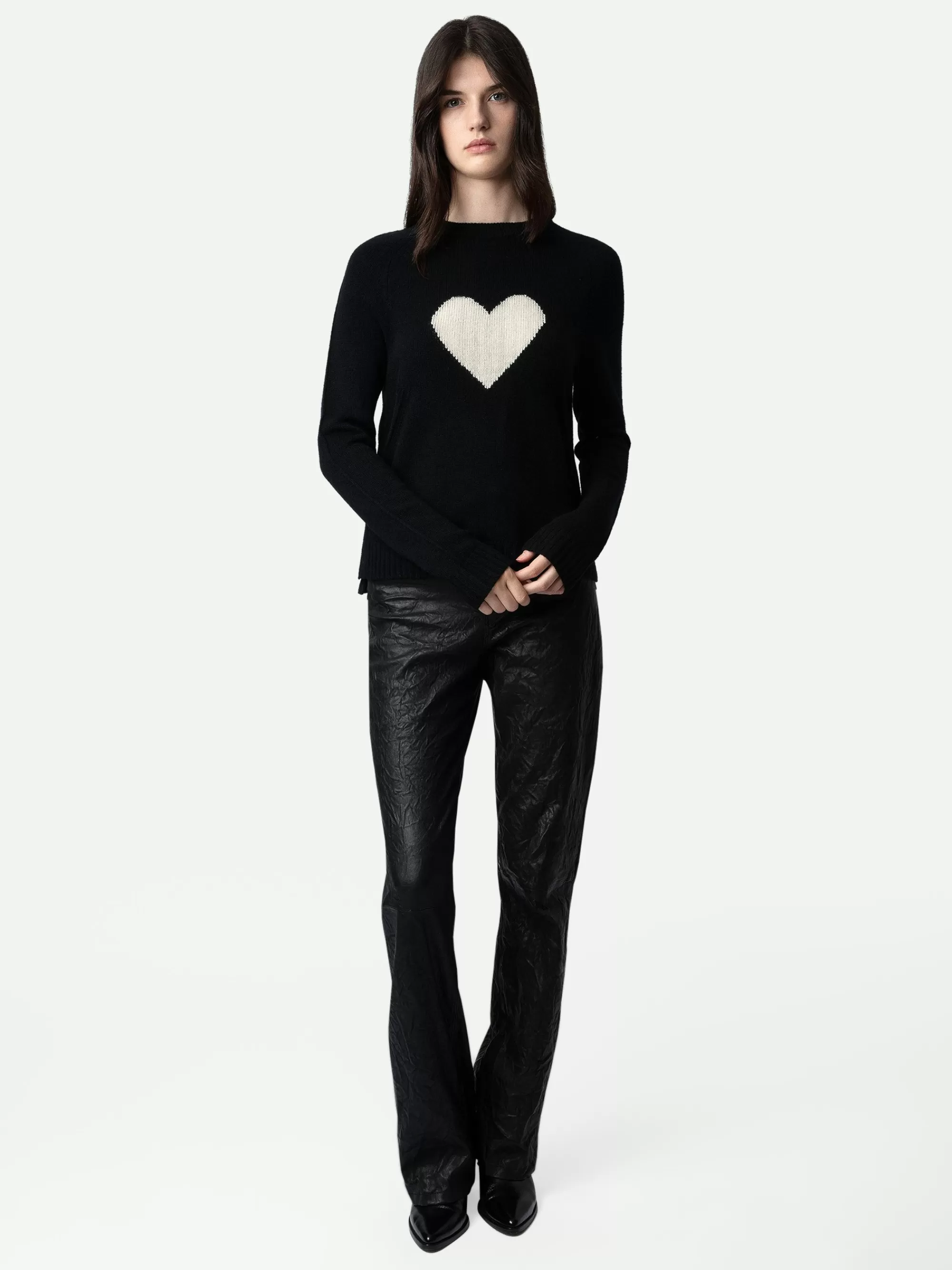 Sweaters & Cardigans | Shop New In | Zadig&Voltaire Lili Cashmere Sweater Black