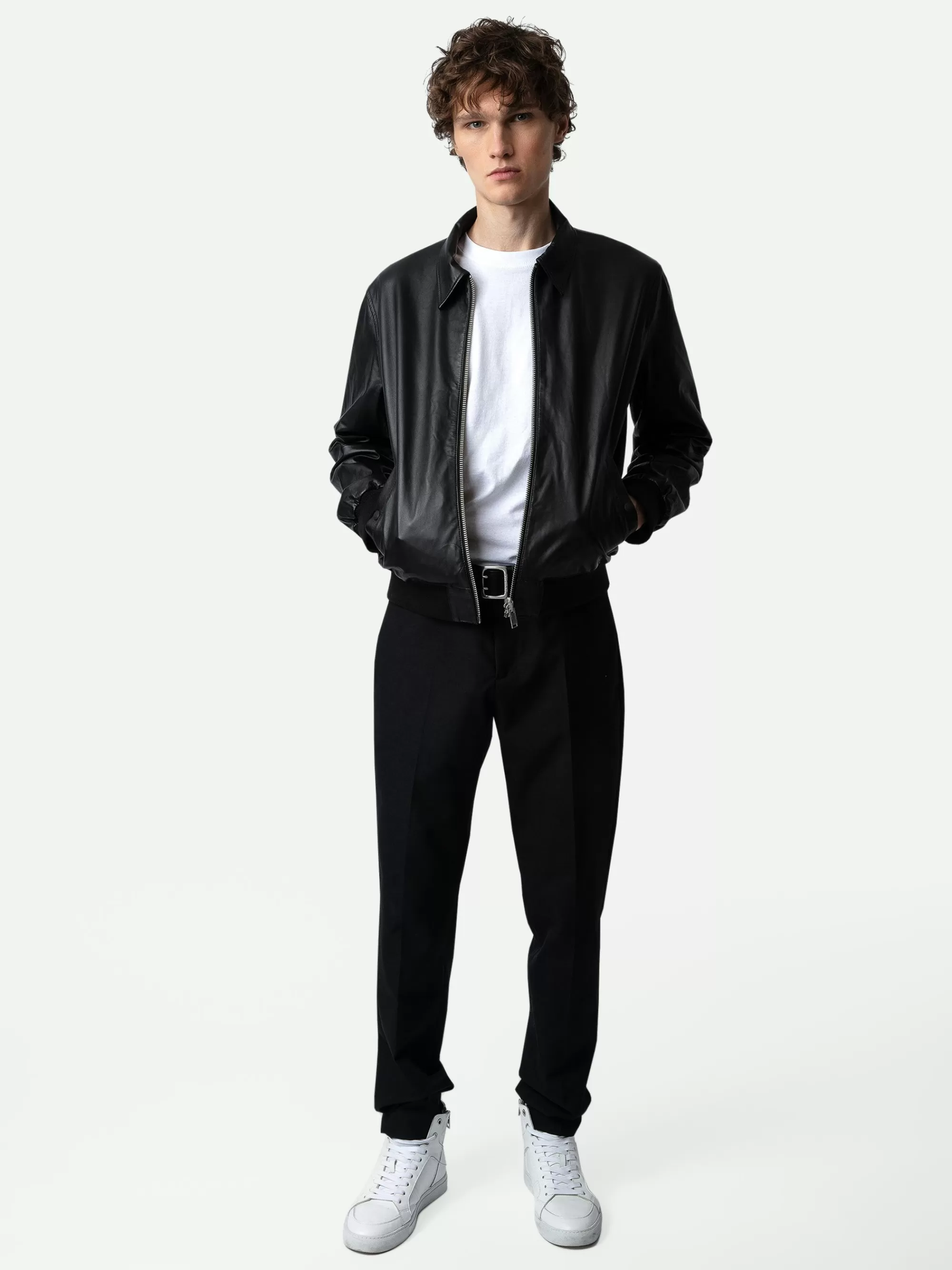 Spring/Summer 2024 | Jackets & Coats | Zadig&Voltaire Mate Leather Jacket Black