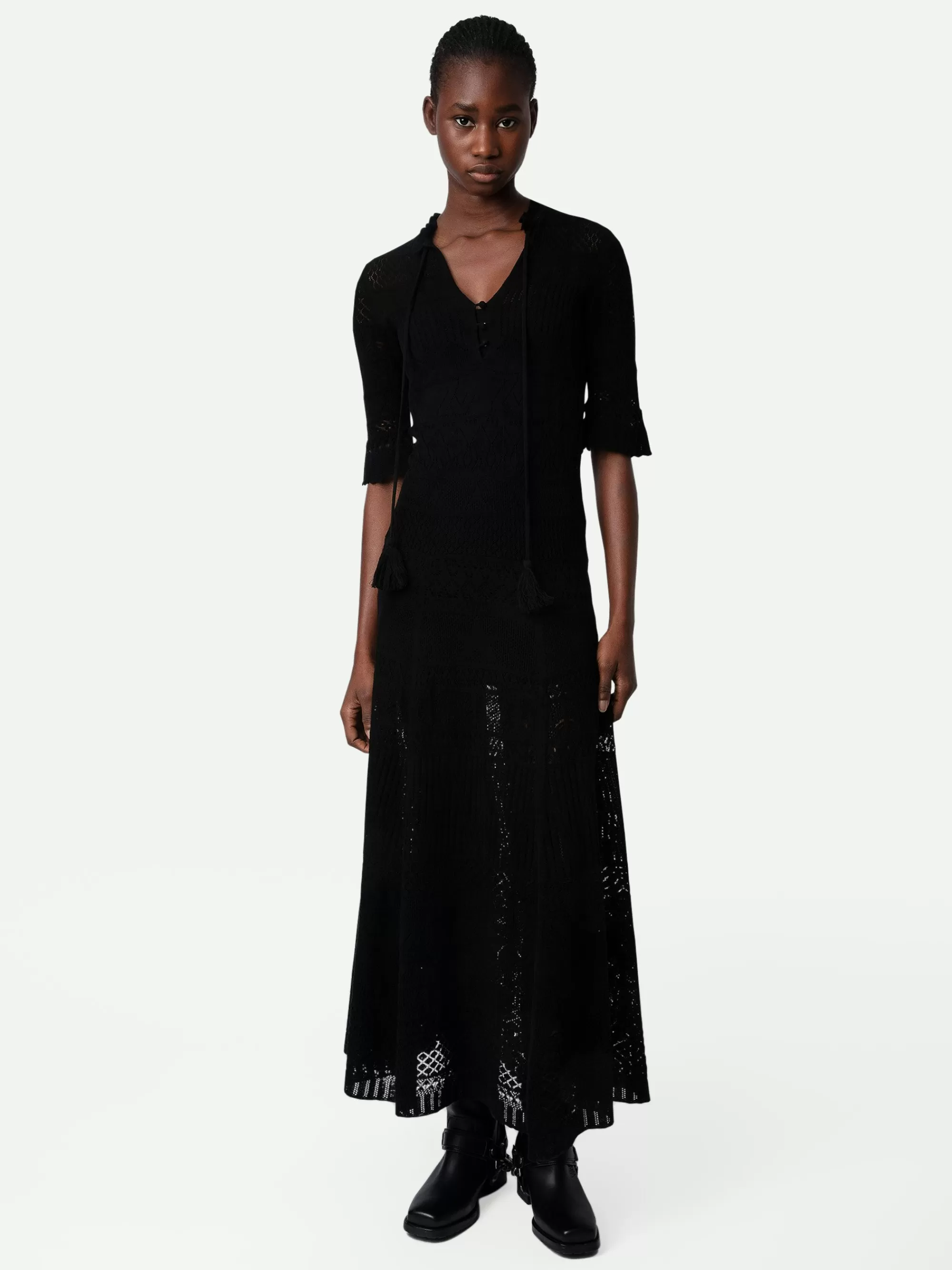 Dresses & Skirts | Spring/Summer 2024 | Zadig&Voltaire Memphis Dress Black