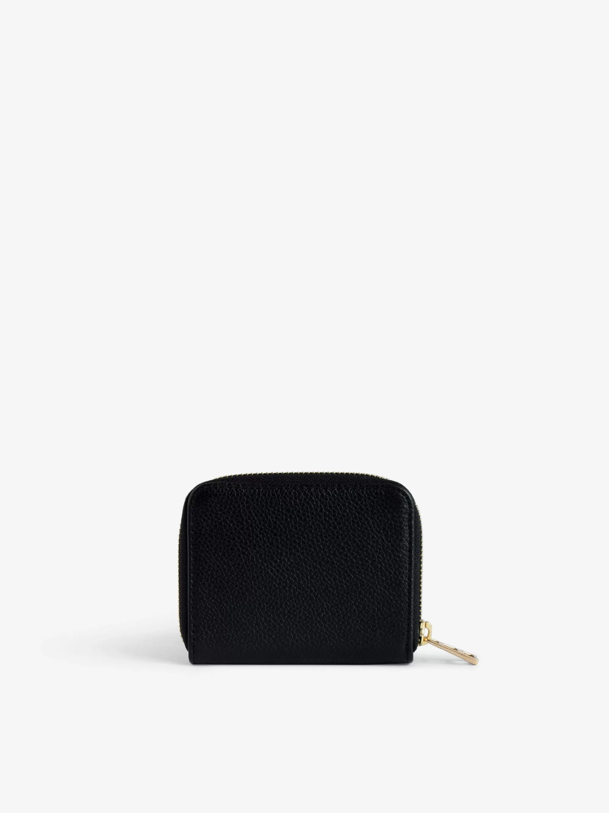 Wallets & Leather Goods | Wallets & Purses | Zadig&Voltaire Mini ZV Coin Purse Noir gold