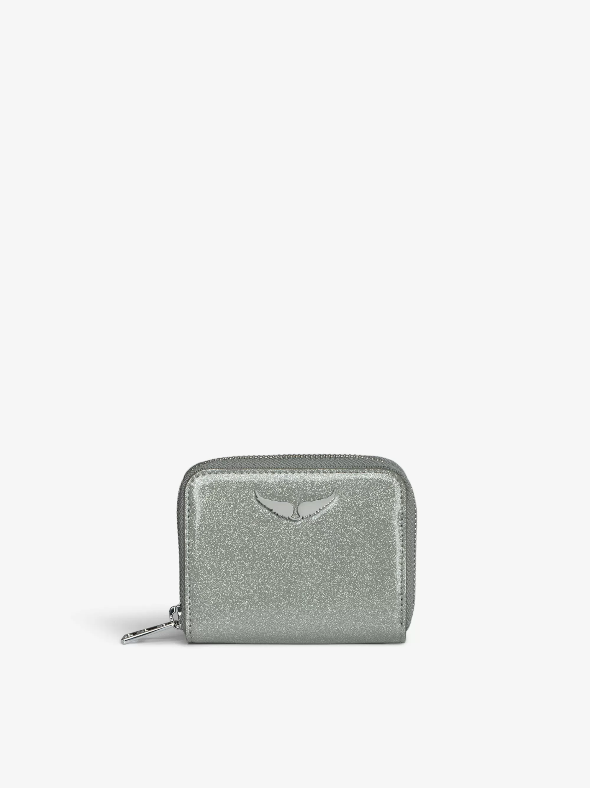 Wallets & Leather Goods | Wallets & Purses | Zadig&Voltaire Mini ZV Infinity Patent Coin Purse Silver