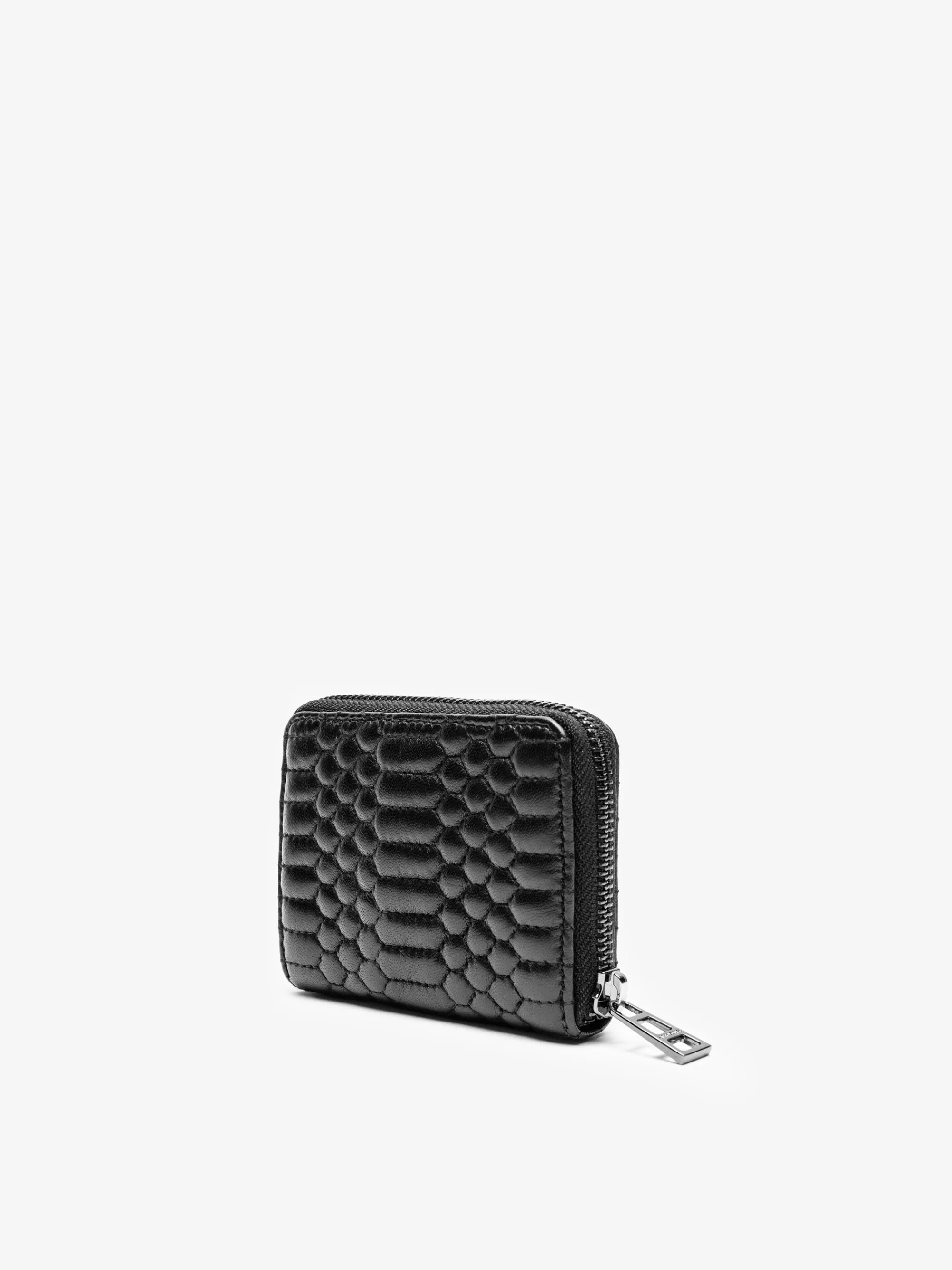 Wallets & Leather Goods | Wallets & Purses | Zadig&Voltaire Mini Zv Matelasse Wallet Black