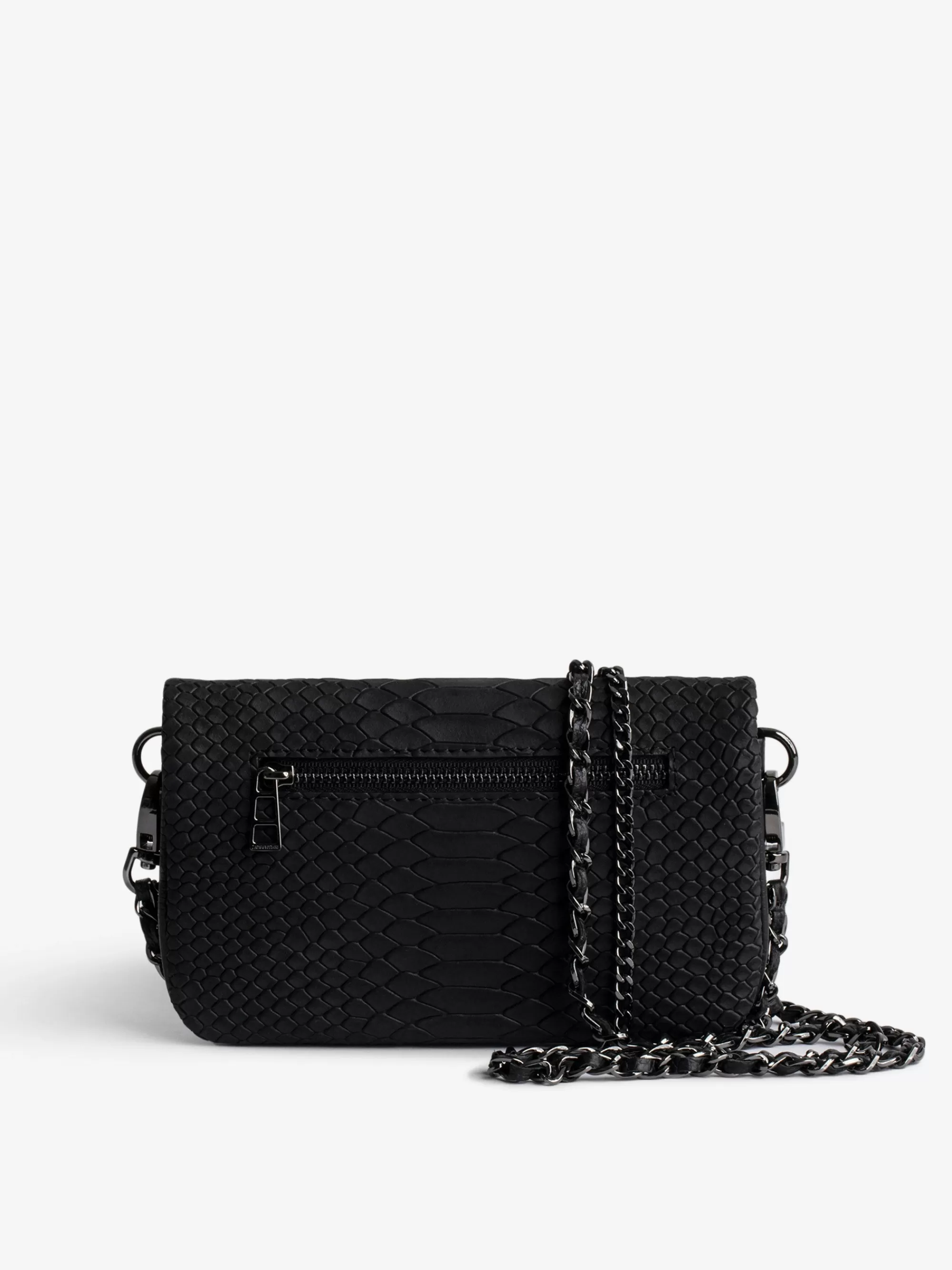 Clutches | Clutches | Zadig&Voltaire Nano Soft Savage Rock Clutch Black