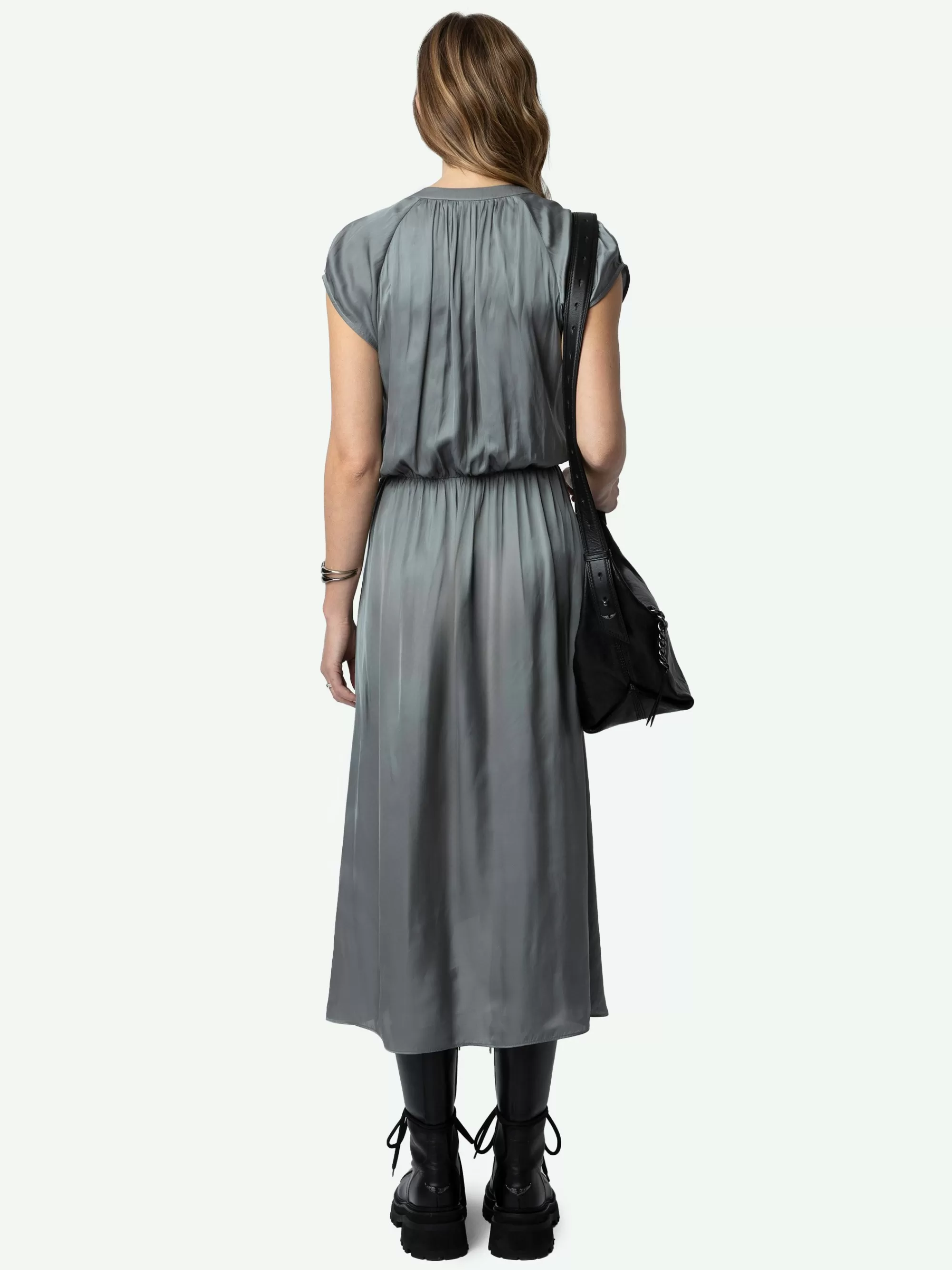 Dresses & Skirts | Shop New In | Zadig&Voltaire Randall Satin Dress Iron