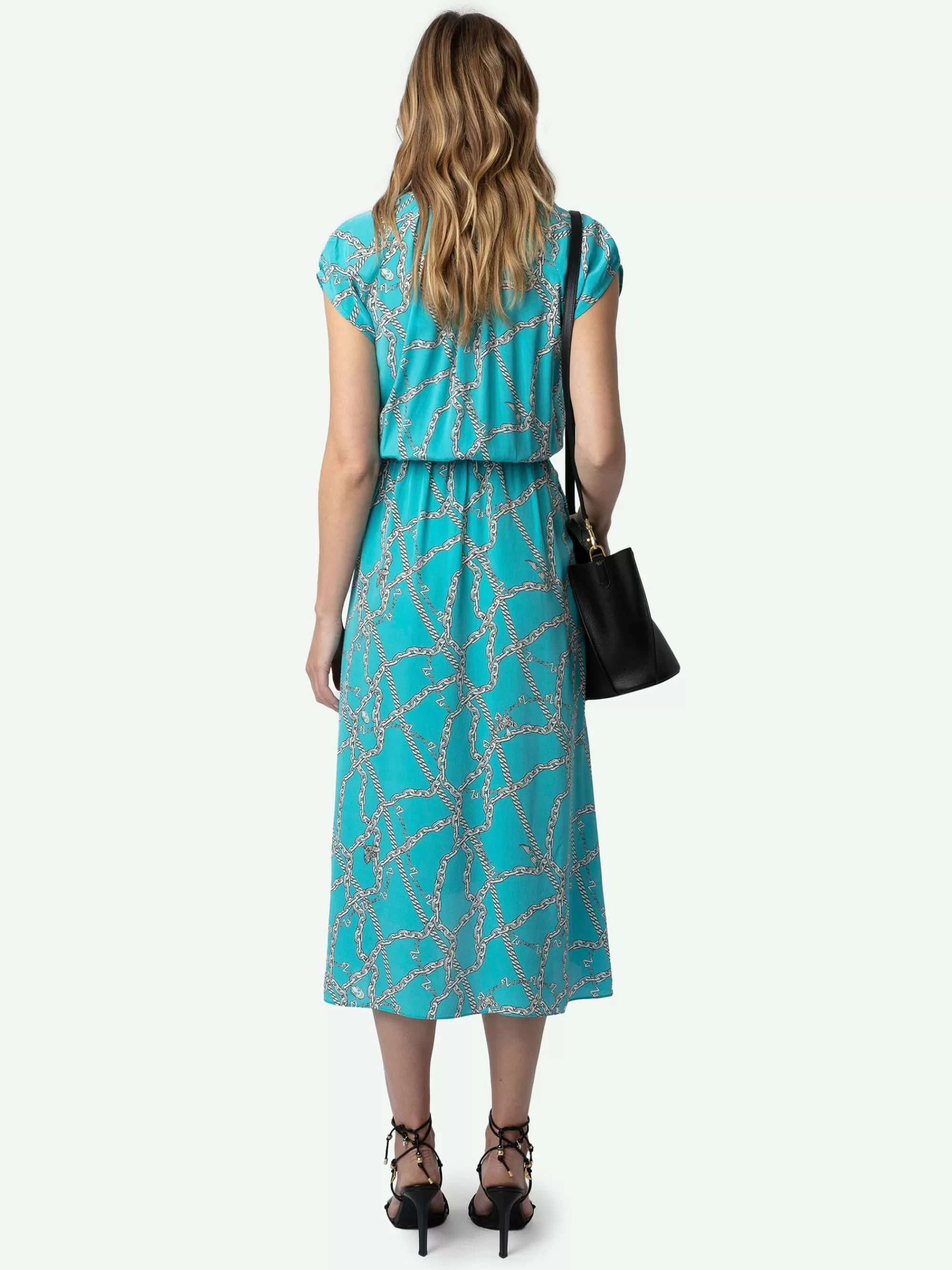 Dresses & Skirts | Shop New In | Zadig&Voltaire Randall Silk Dress Aqua