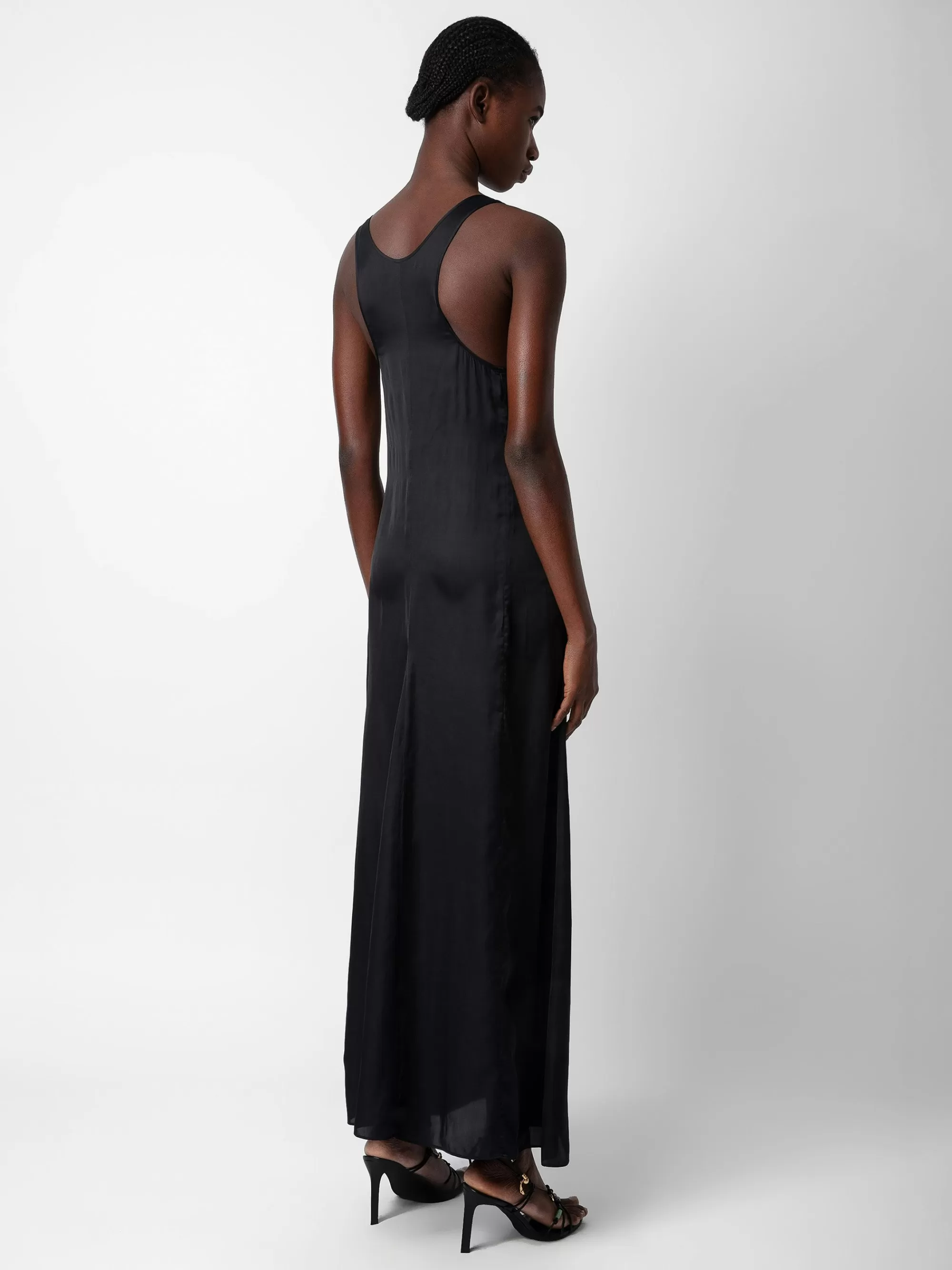 Dresses & Skirts | Spring/Summer 2024 | Zadig&Voltaire Rarys Satin Dress Black