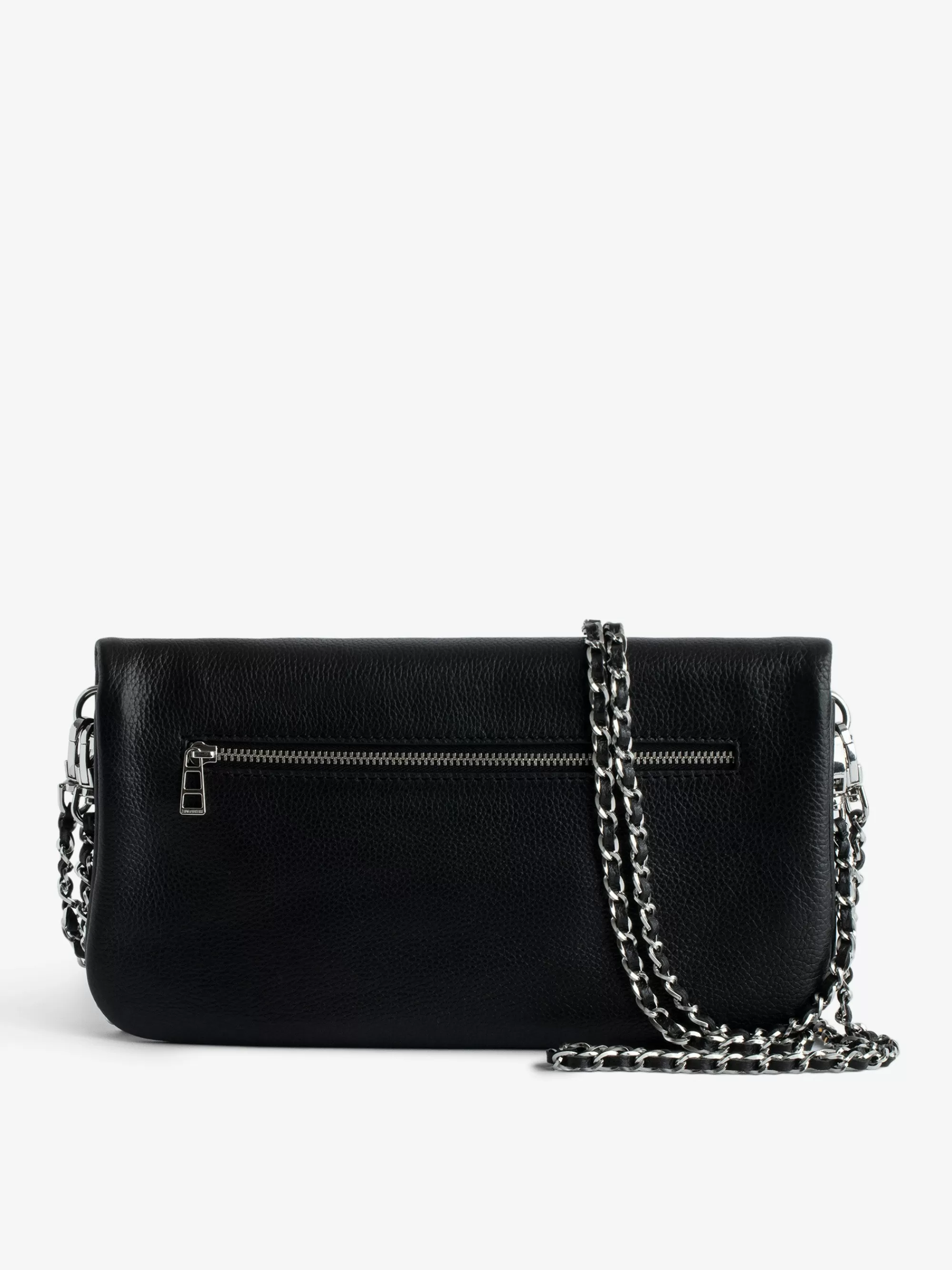 Leather | Leather Your Way | Zadig&Voltaire Rock Clutch Black