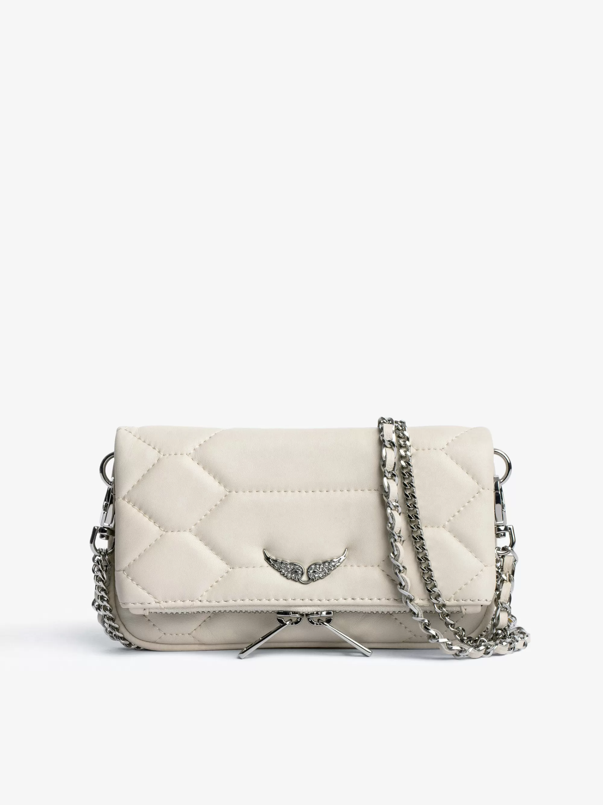 Clutches | Clutches | Zadig&Voltaire Rock Nano XL Mat Scale Bag Flash