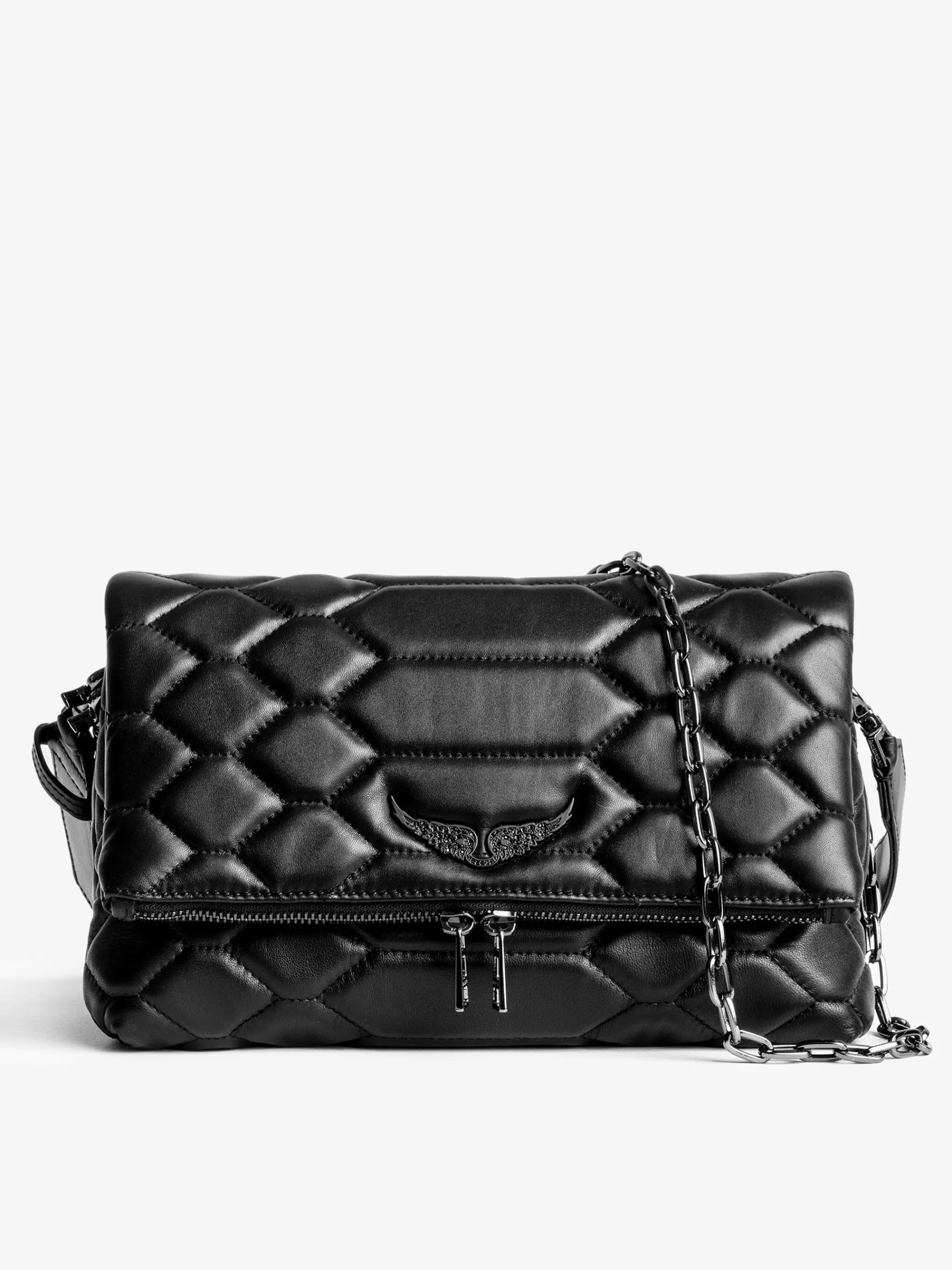 Iconics | Rocky | Zadig&Voltaire Rocky XL Mat Scale Bag Black