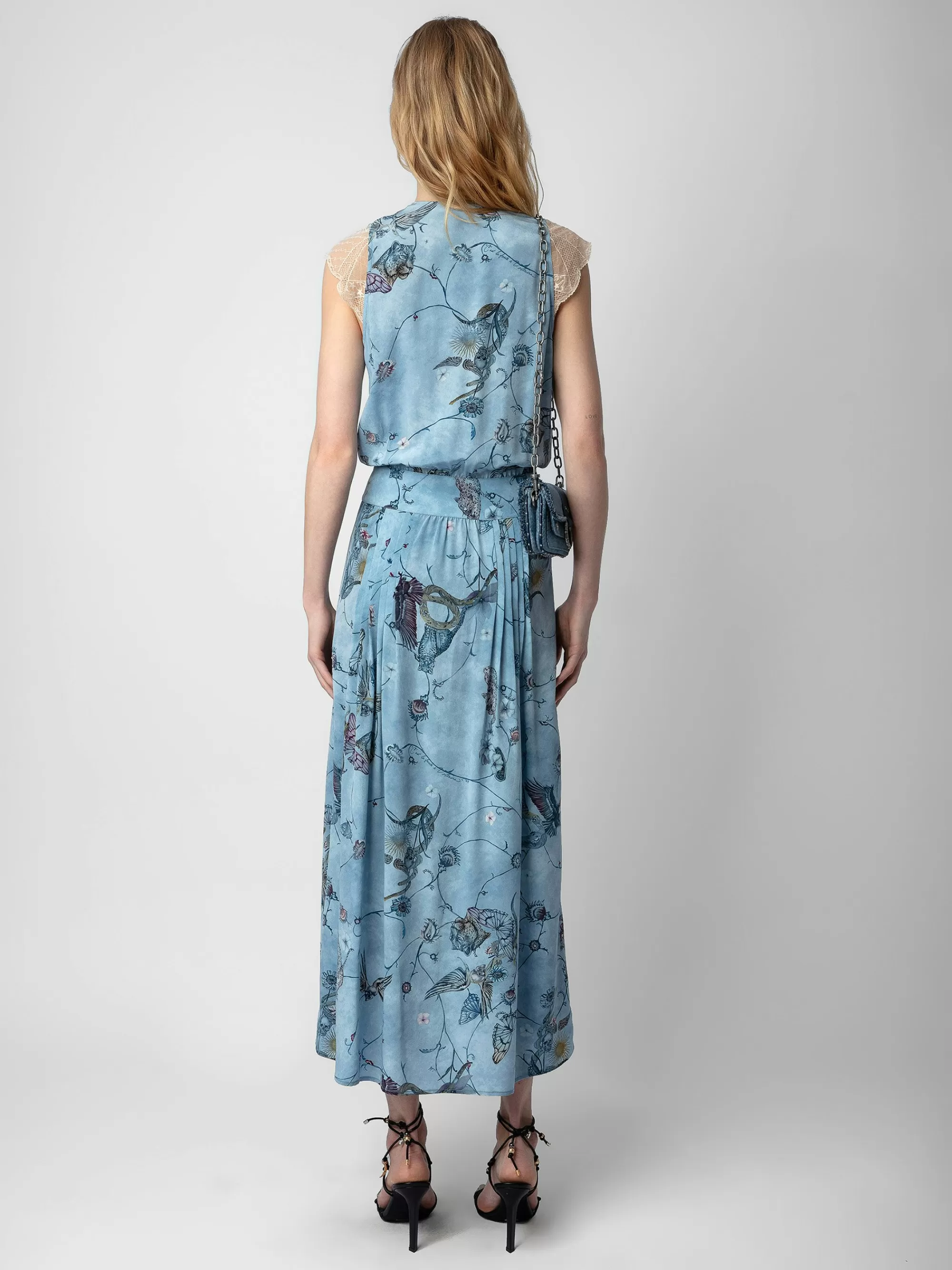 Dresses & Skirts | Spring/Summer 2024 | Zadig&Voltaire Rolanys Silk Dress Glacier