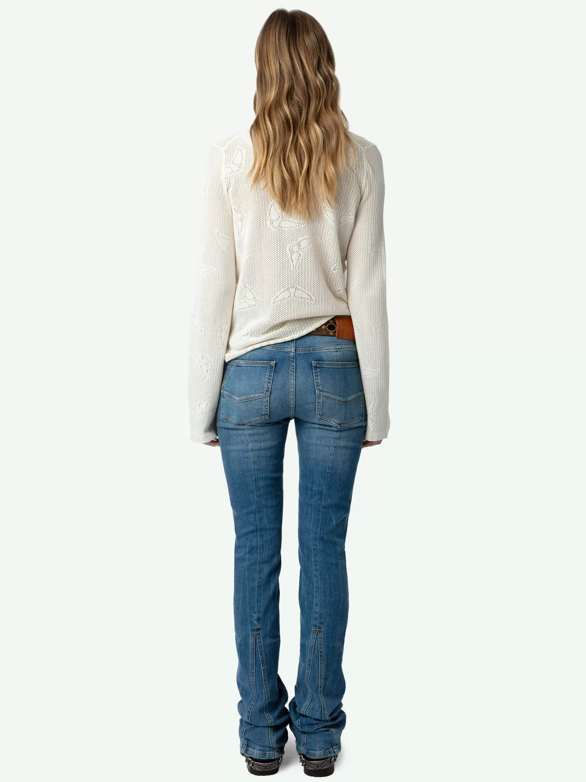 Sweaters & Cardigans | Shop New In | Zadig&Voltaire Salmyr Wings Sweater Ecru