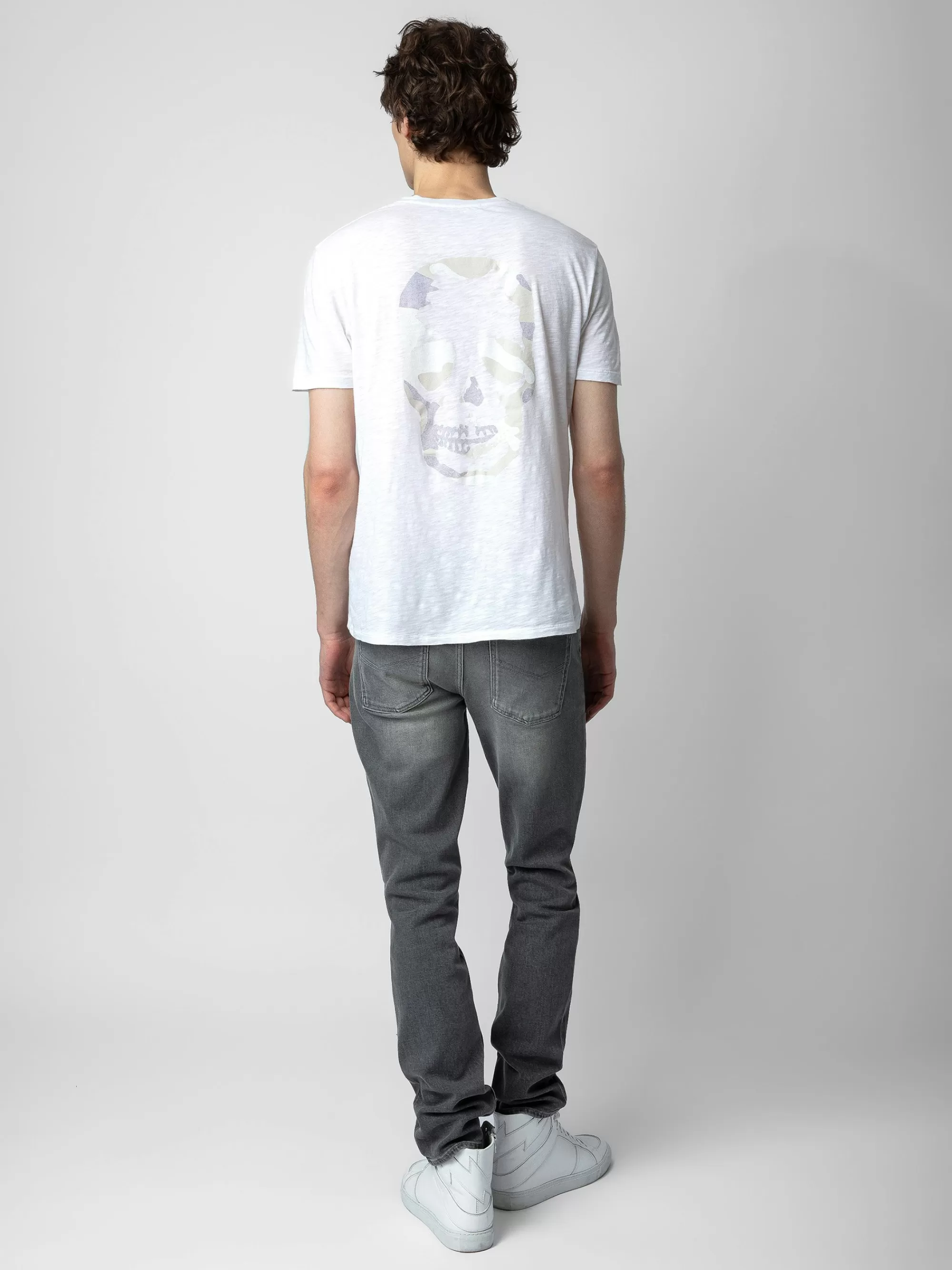 T-Shirts | Basics | Zadig&Voltaire Stockholm T-Shirt White