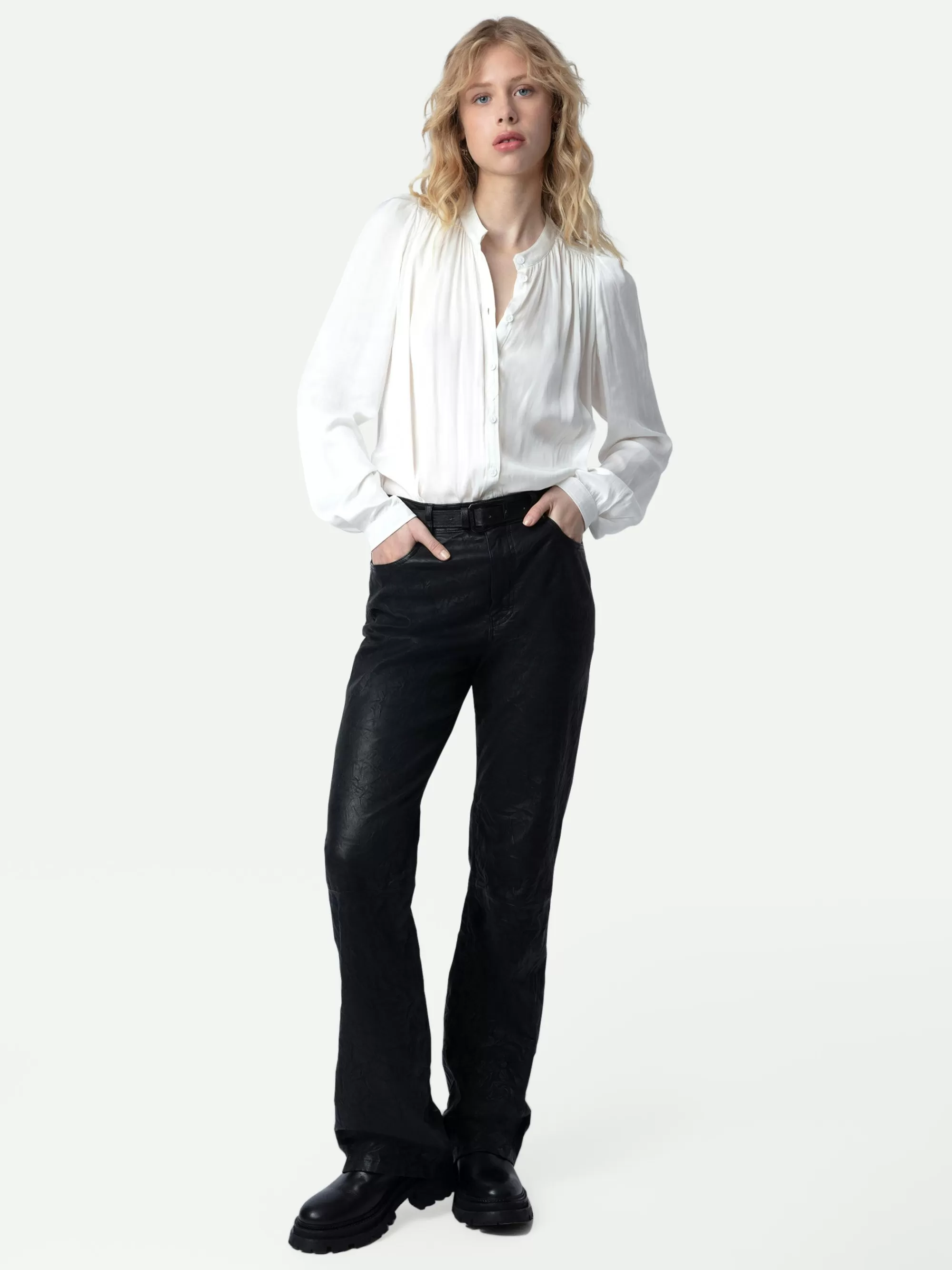 Tops & Shirts | Shop New In | Zadig&Voltaire Tchin Satin Blouse Judo
