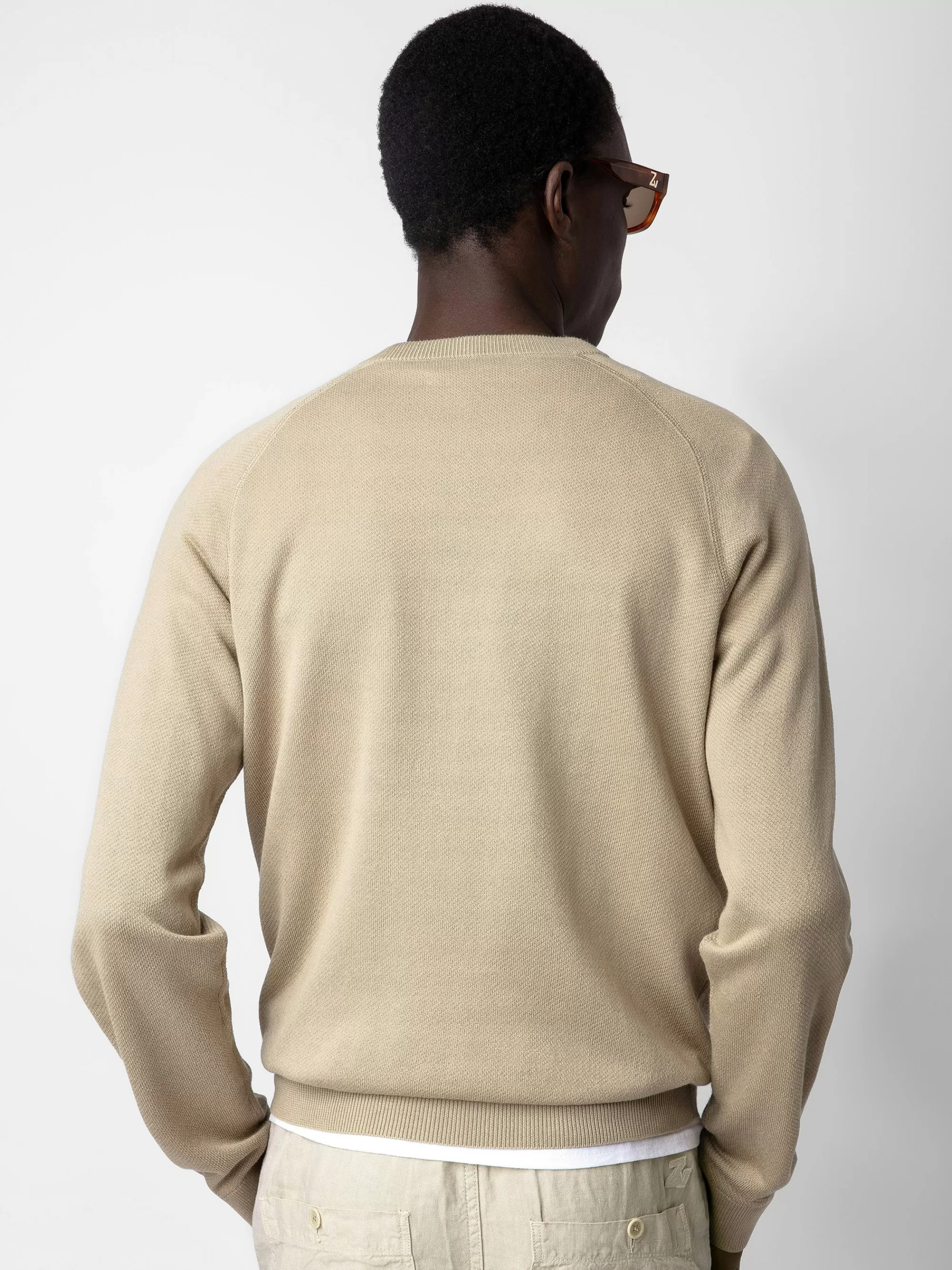 Spring/Summer 2024 | Sweaters & Cardigans | Zadig&Voltaire Thomaso Sweater Light beige