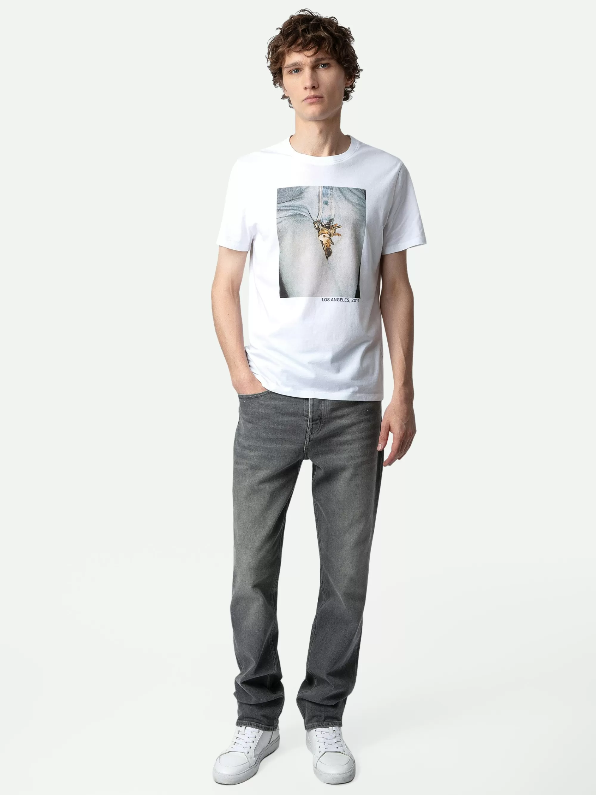 Spring/Summer 2024 | T-Shirts | Zadig&Voltaire Tommy Photoprint T-shirt White