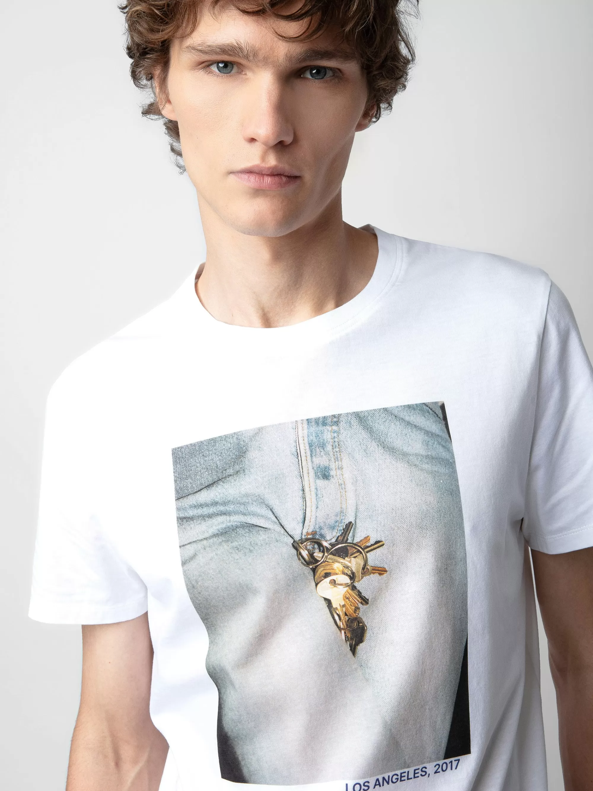 Spring/Summer 2024 | T-Shirts | Zadig&Voltaire Tommy Photoprint T-shirt White