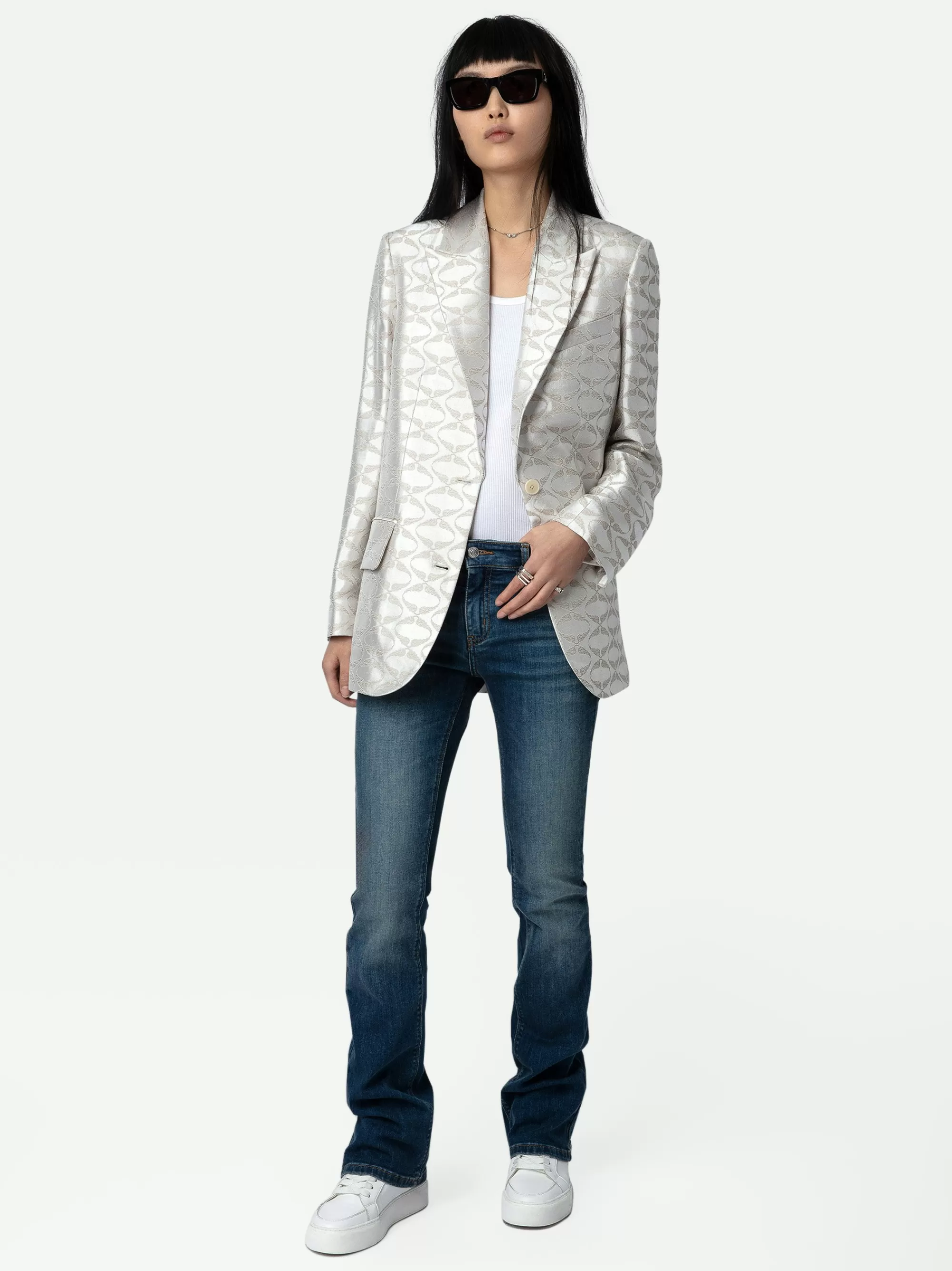 Blazers | Suiting | Zadig&Voltaire Vicka Wings Jacquard Blazer Scout