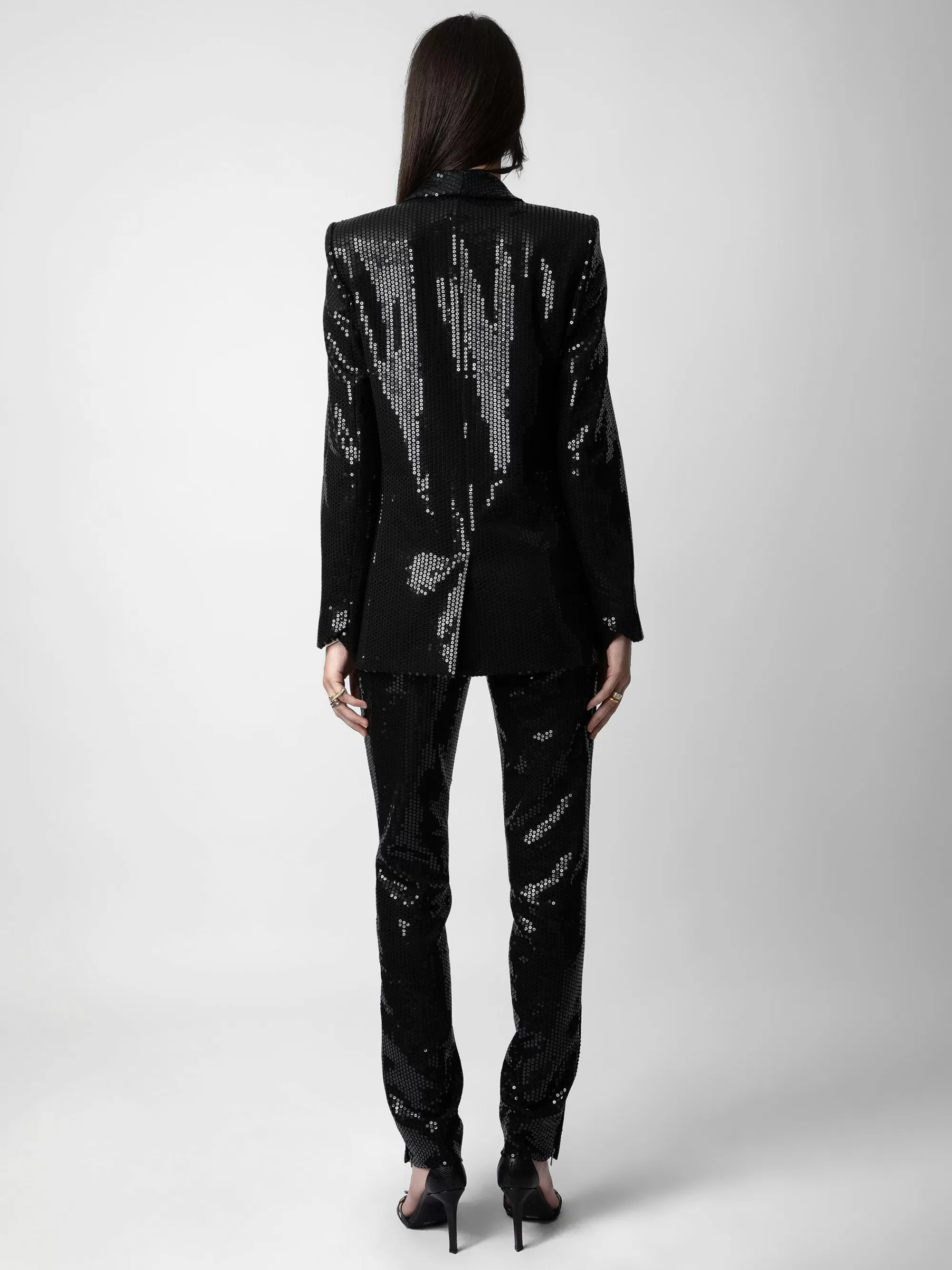 Blazers | Suiting | Zadig&Voltaire Vive Sequin Blazer Black