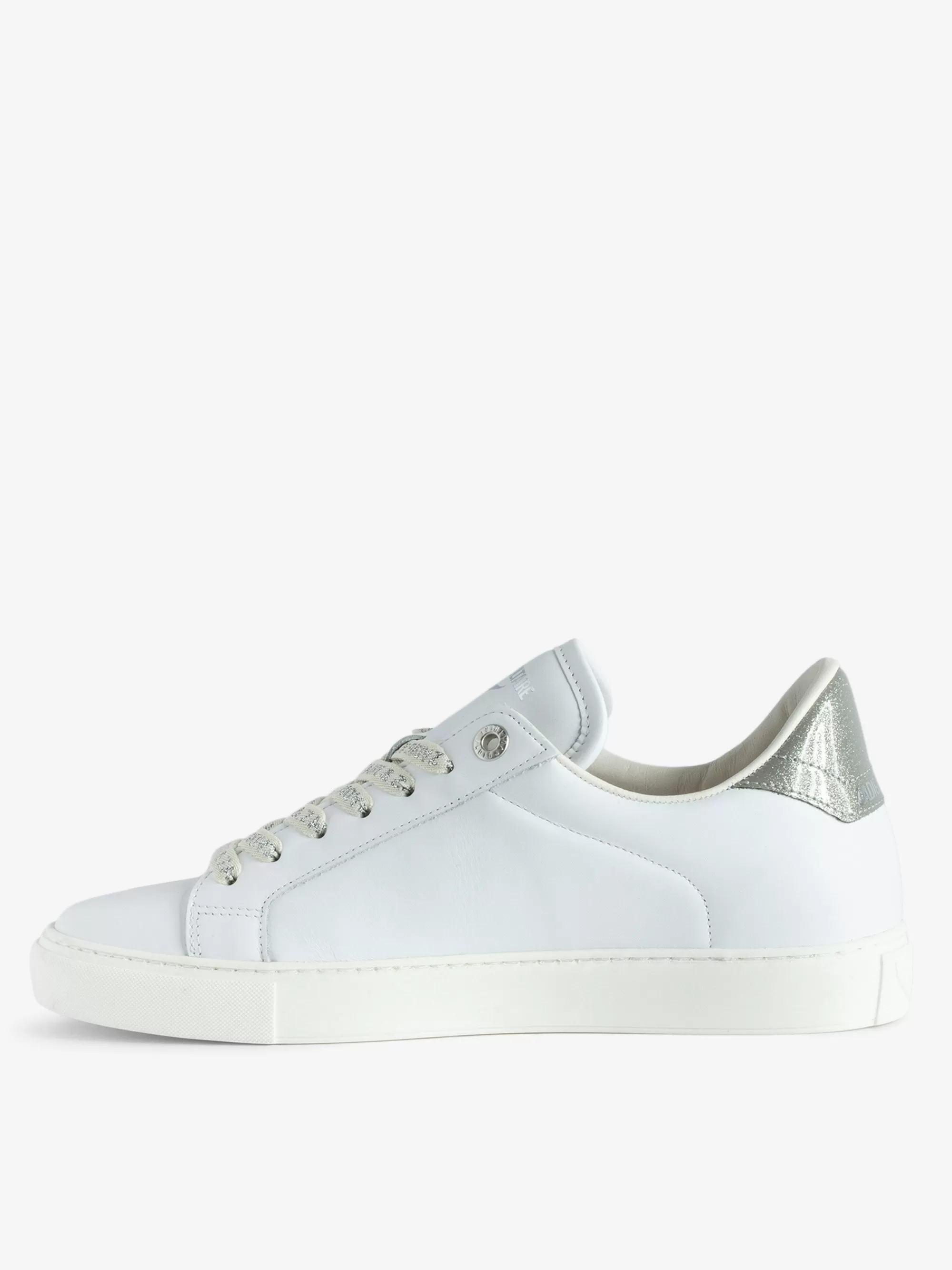 Sneakers | Sneakers | Zadig&Voltaire ZV1747 La Flash Low-Top Sneakers Silver