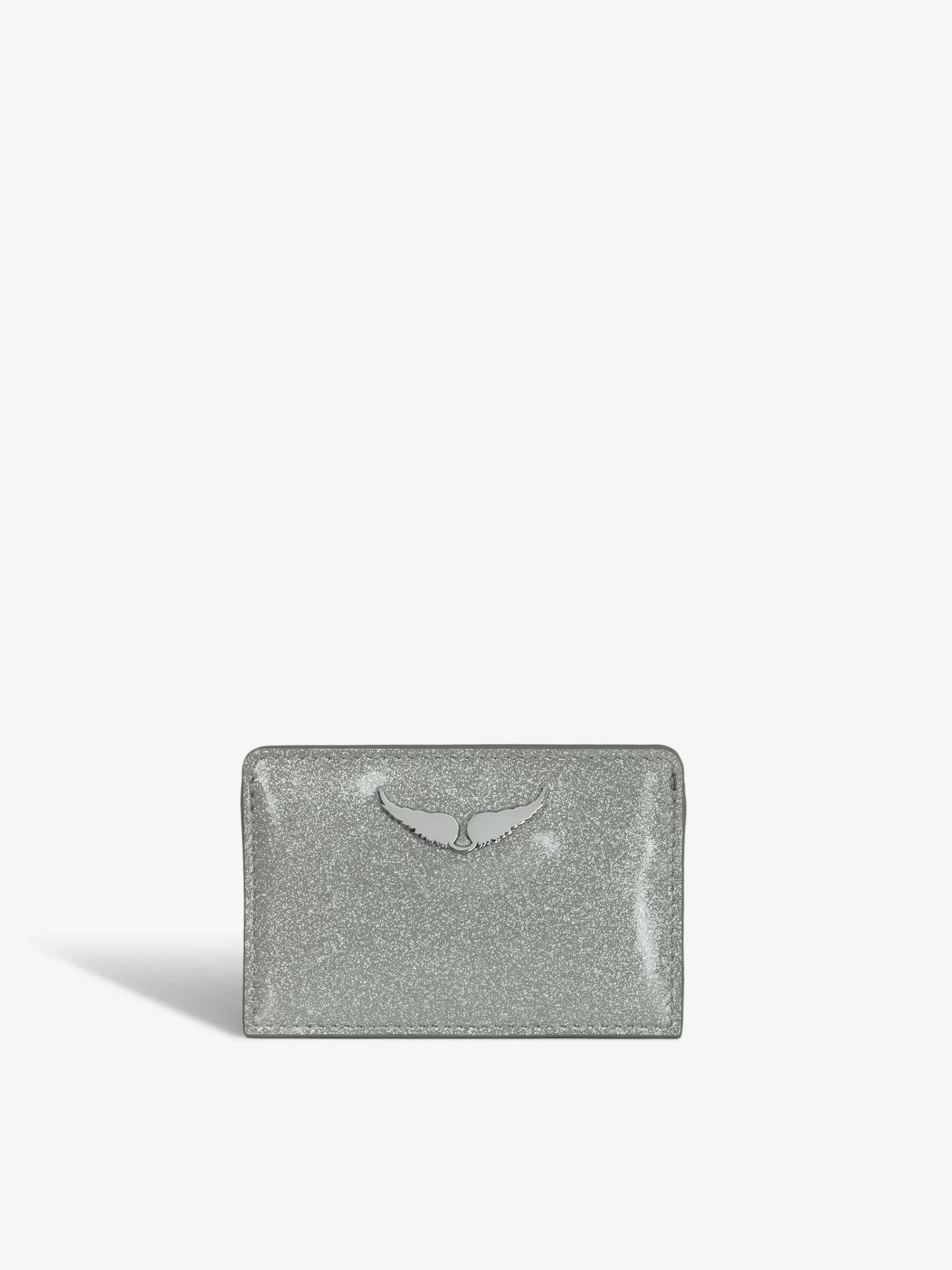 Wallets & Leather Goods | Wallets & Purses | Zadig&Voltaire ZV Pass Infinity Patent Card Holder Silver