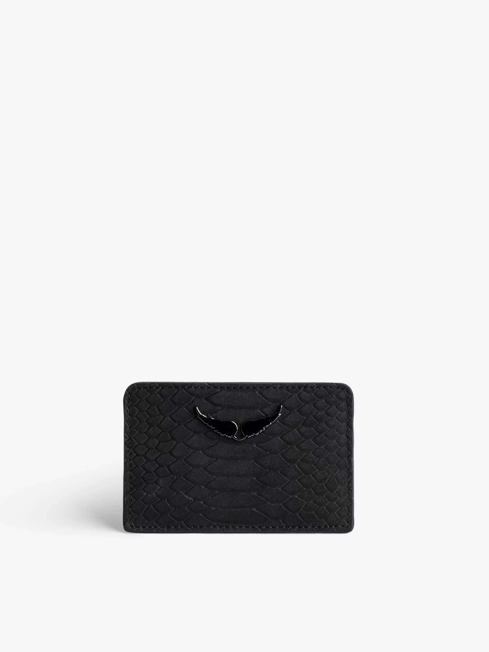 Wallets & Leather Goods | Wallets & Purses | Zadig&Voltaire ZV Soft Savage Pass Card Case Black